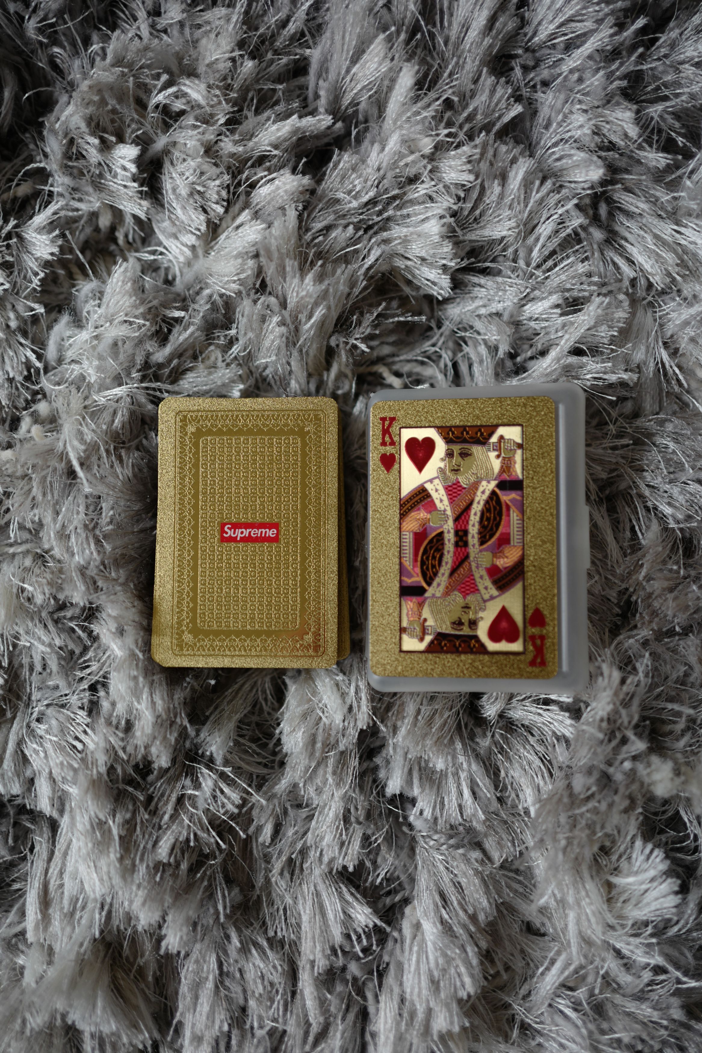 Supreme F/W 13 Gold Foil Playing Cards Size ONE SIZE - 1 Thumbnail