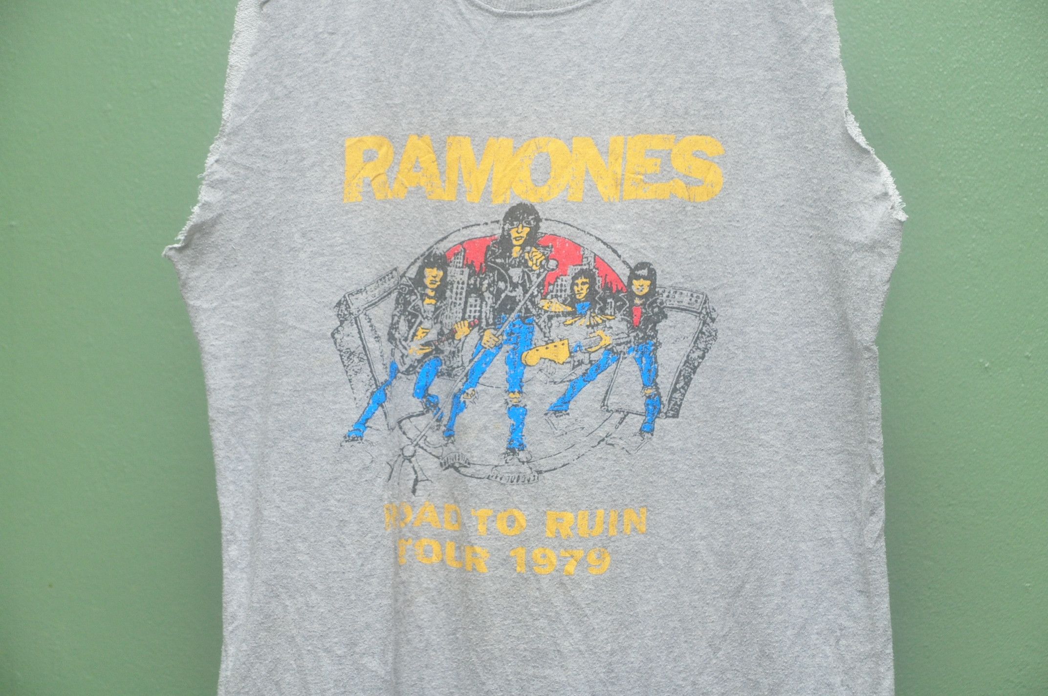 Band Tees × Japanese Brand Ramones Band Music Shirt Size US L / EU 52-54 / 3 - 2 Thumbnail