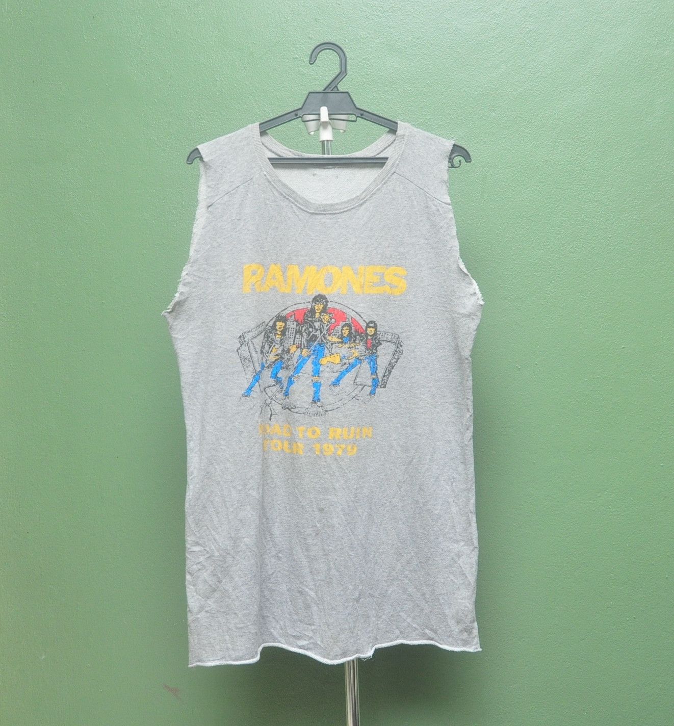Band Tees × Japanese Brand Ramones Band Music Shirt Size US L / EU 52-54 / 3 - 1 Thumbnail