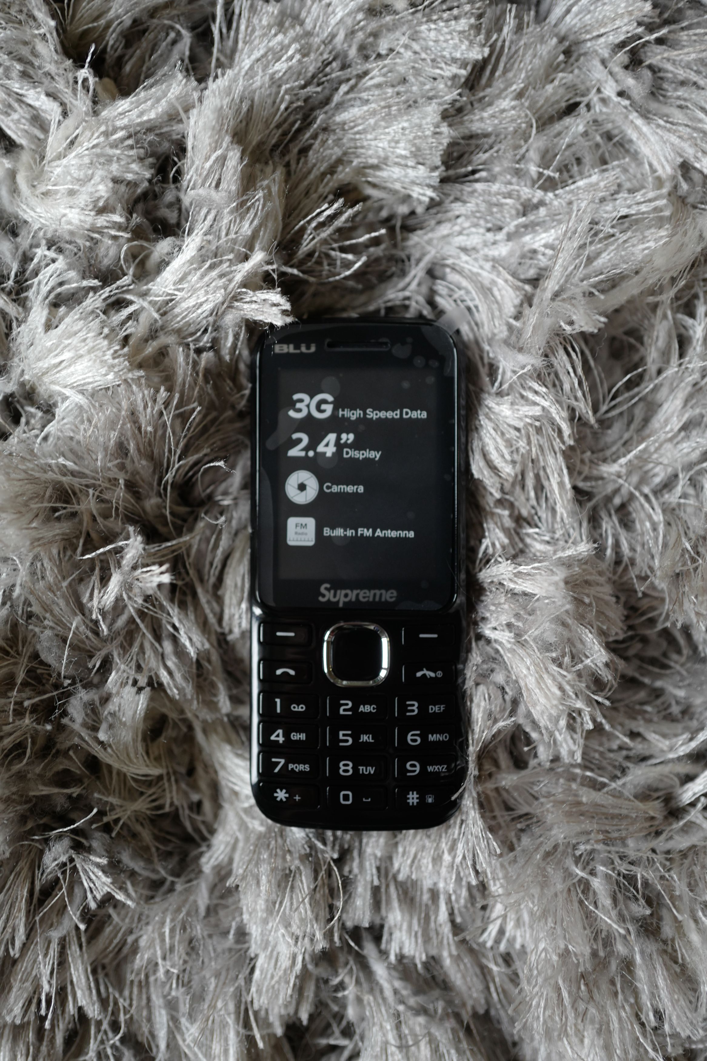 Supreme BLU Burner Phone Size ONE SIZE - 2 Thumbnail