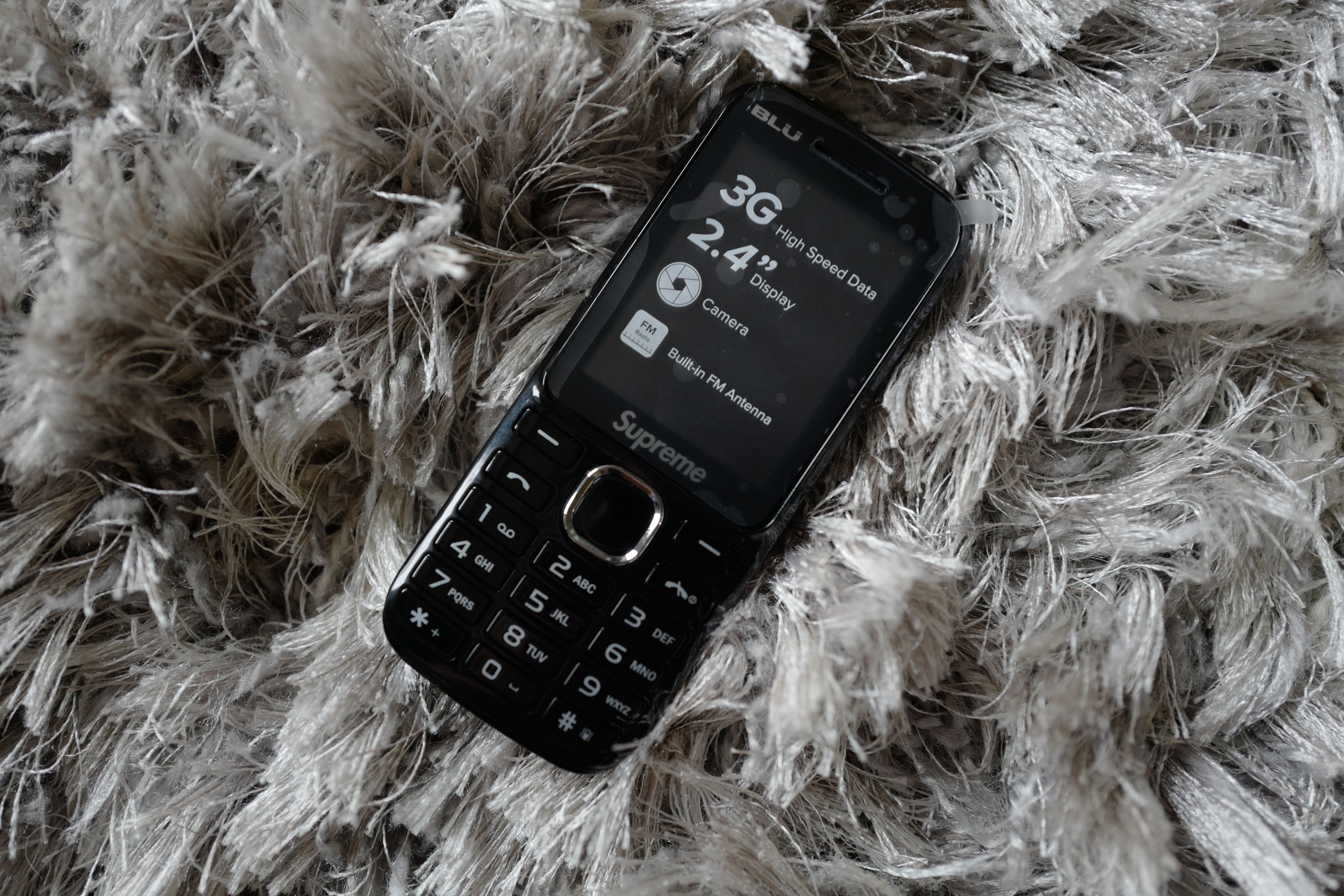 Supreme BLU Burner Phone Size ONE SIZE - 3 Thumbnail