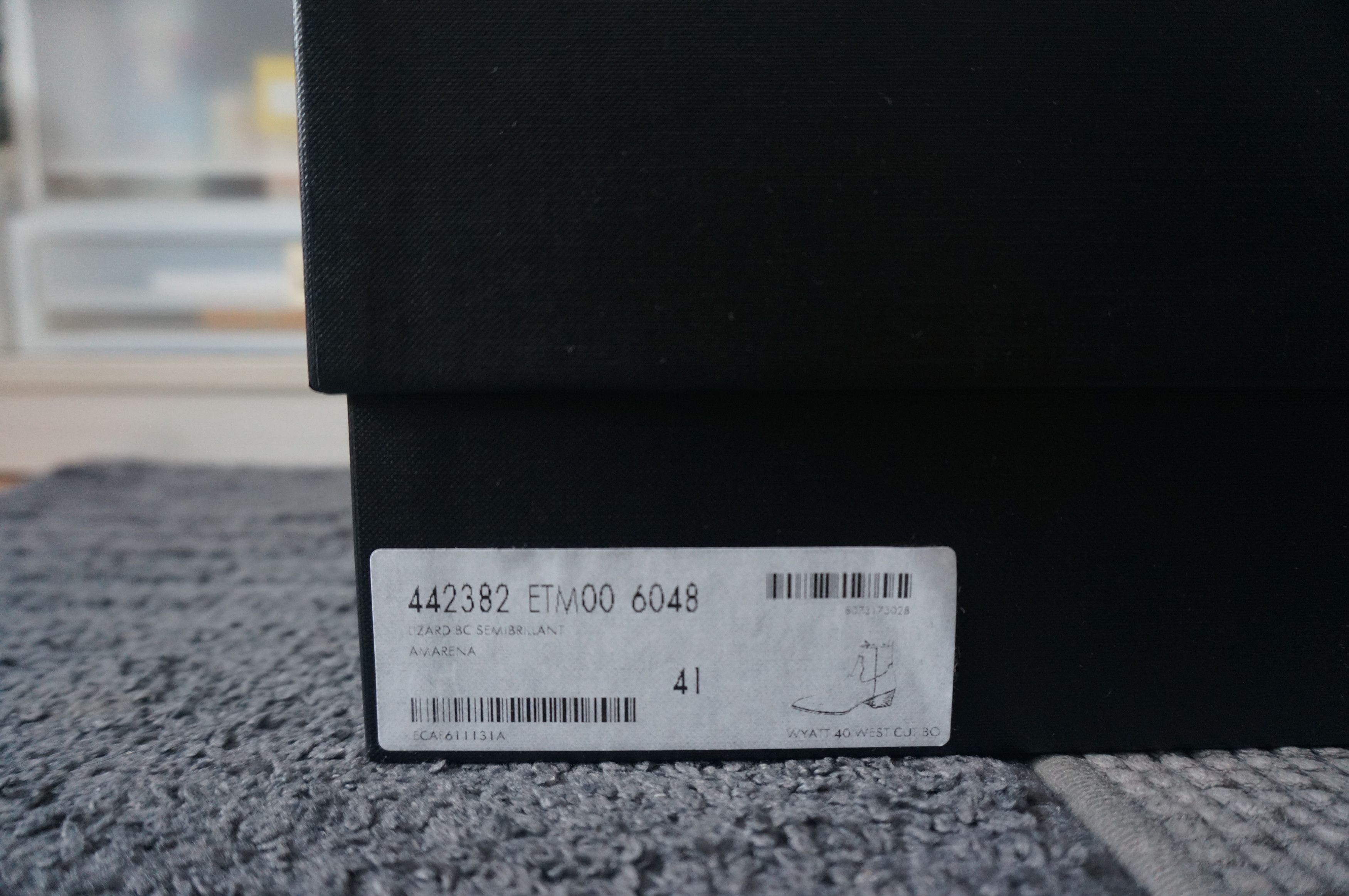 Saint Laurent Paris Saint Laurent Paris AW16 40mm Genuine Lizard Wyatt Boots Size US 8 / EU 41 - 10 Thumbnail