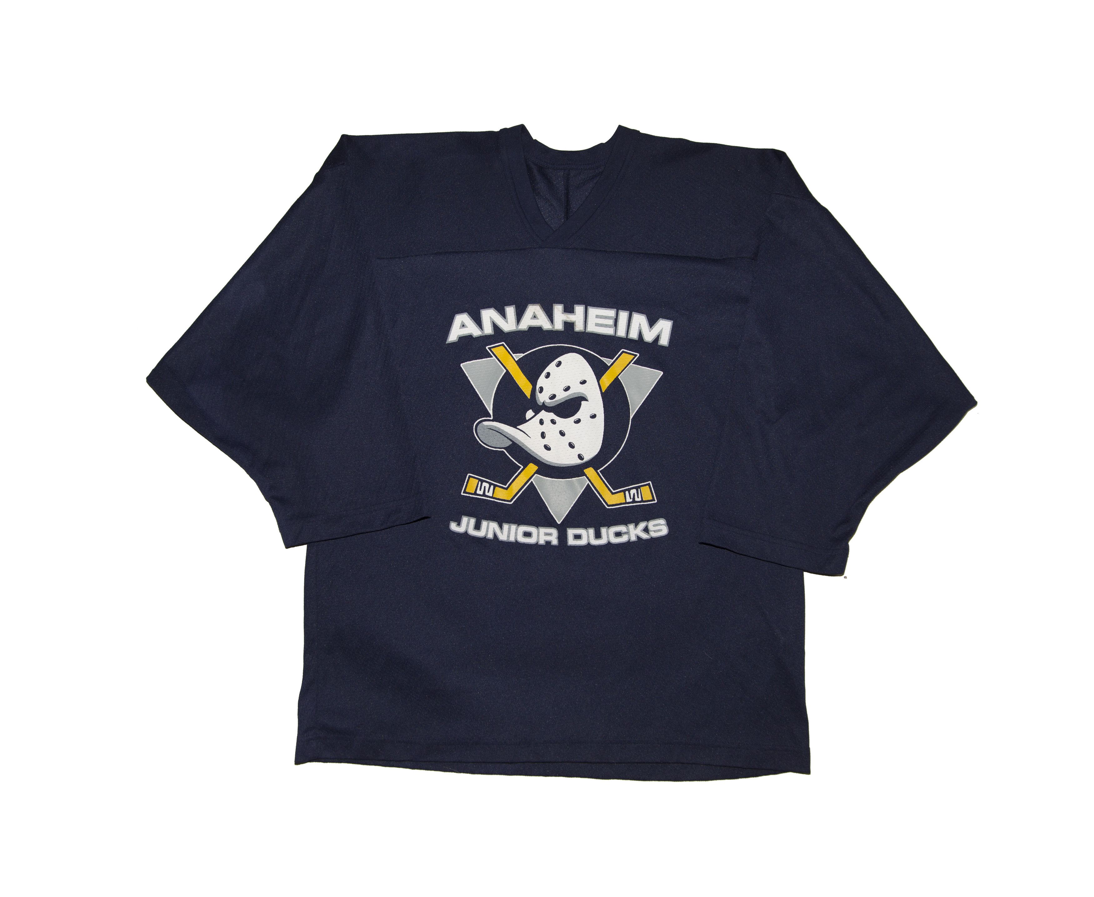 Vintage Anaheim Junior Ducks Blue Jersey Grailed