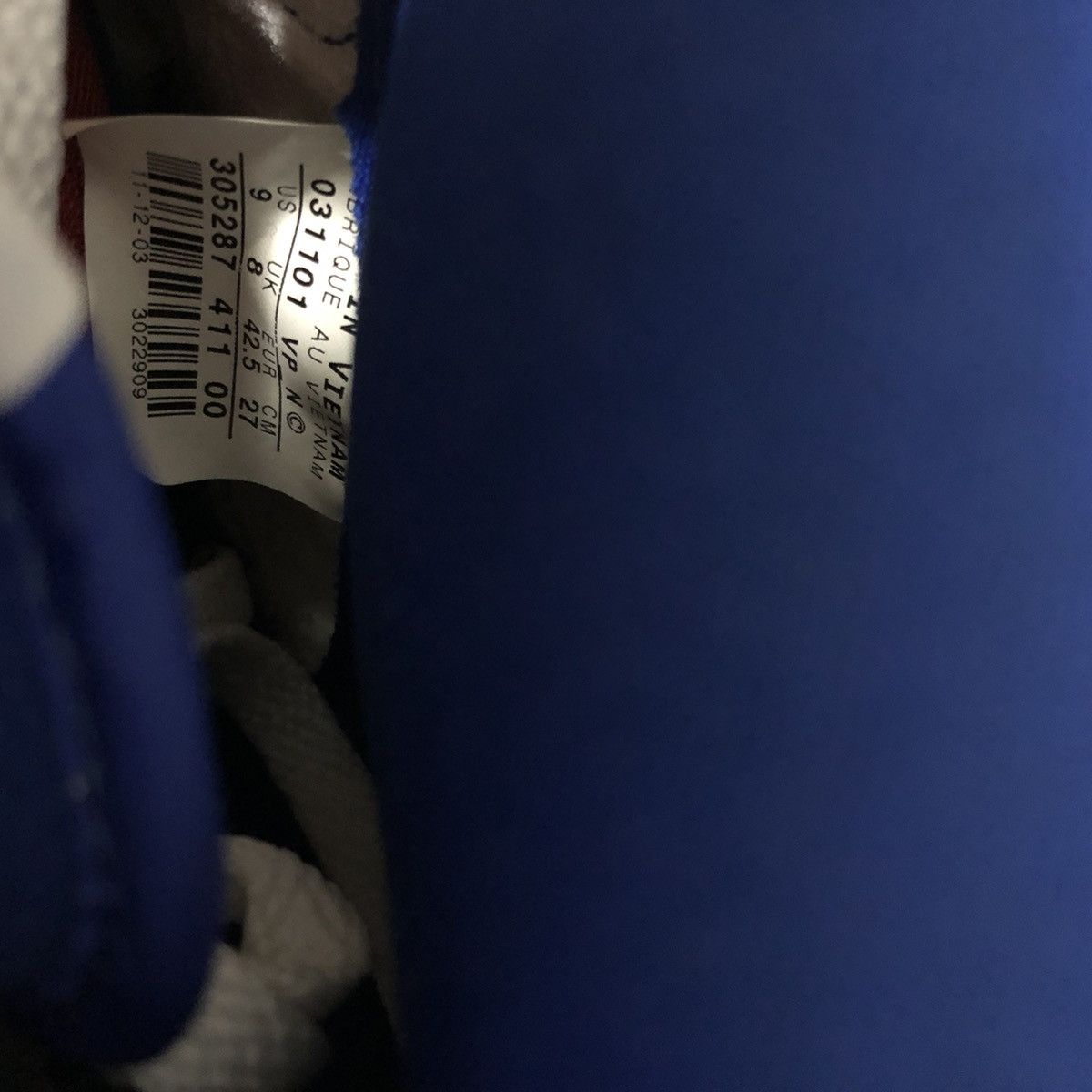 Nike NIKE Dunk High LE Blue/Red Size US 9 / EU 42 - 7 Thumbnail