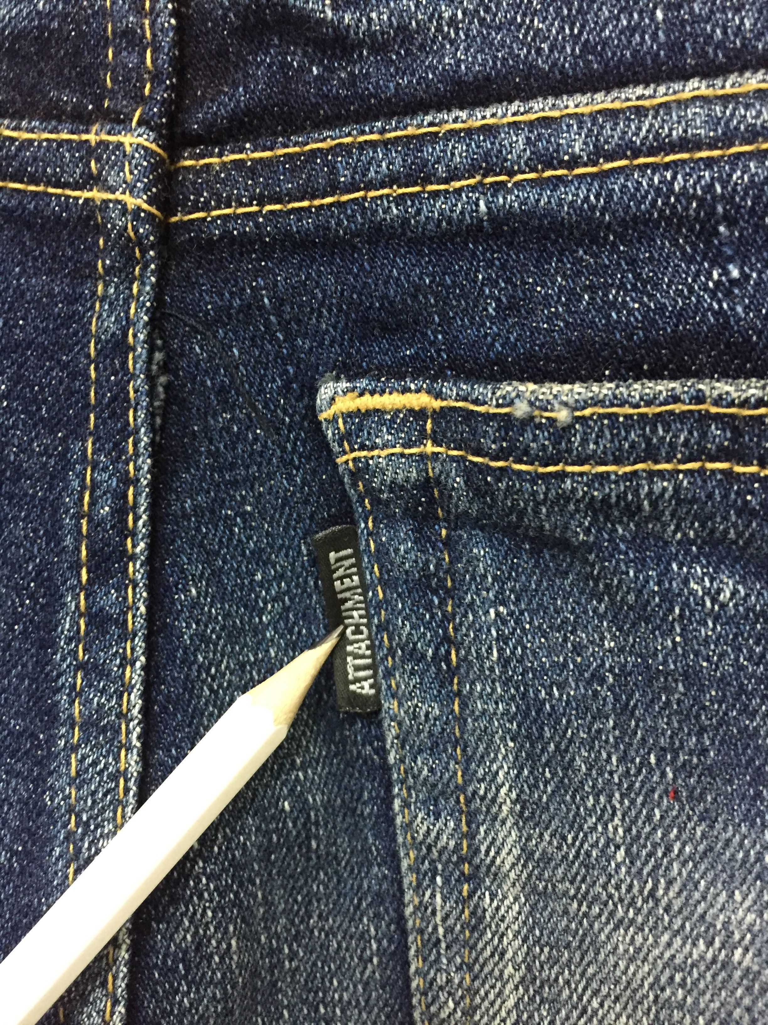 Kazuyuki Kumagai Attachment Faded Red line selvedge denim Size US 29 - 12 Thumbnail
