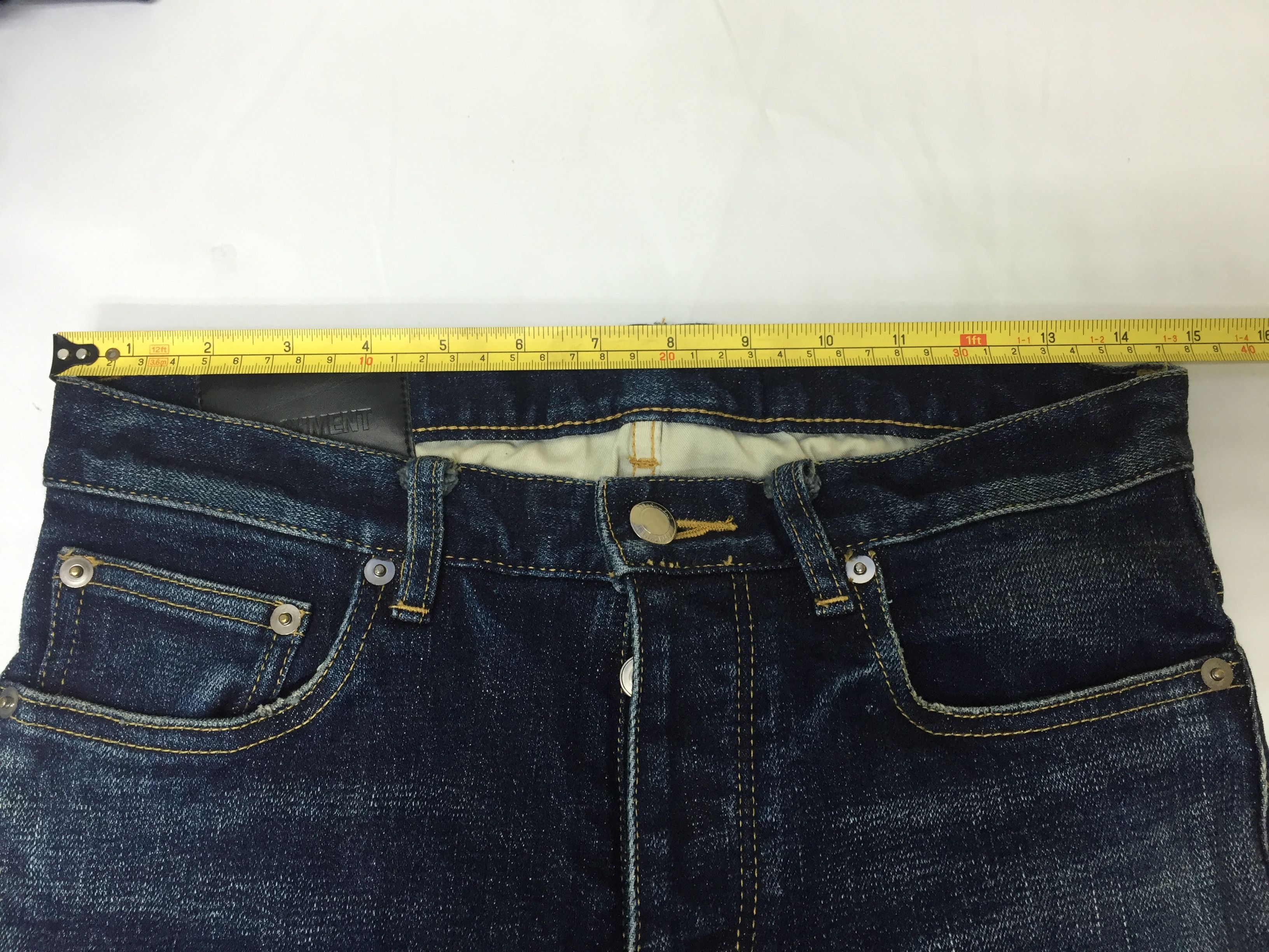 Kazuyuki Kumagai Attachment Faded Red line selvedge denim Size US 29 - 15 Thumbnail