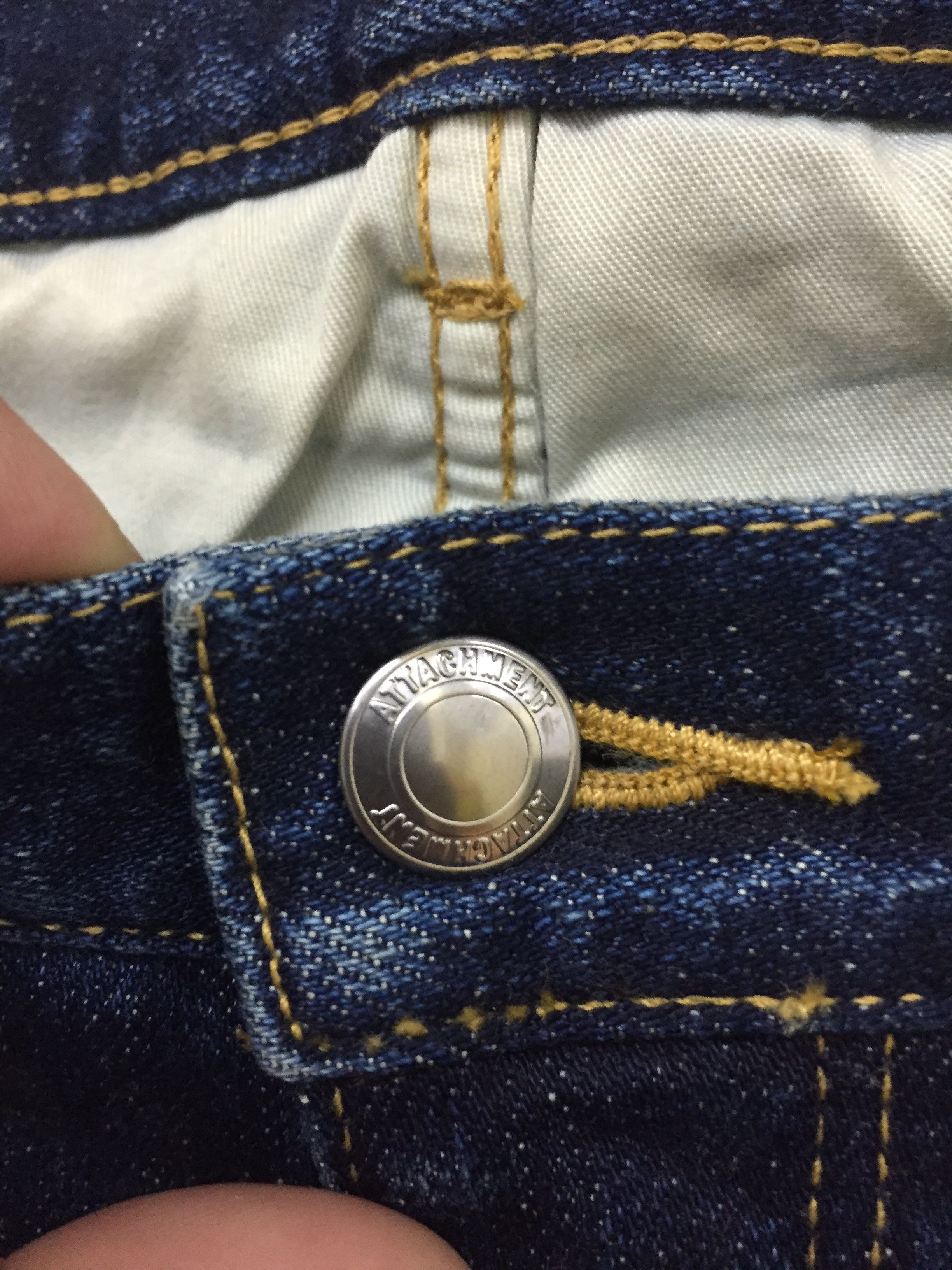 Kazuyuki Kumagai Attachment Faded Red line selvedge denim Size US 29 - 6 Thumbnail