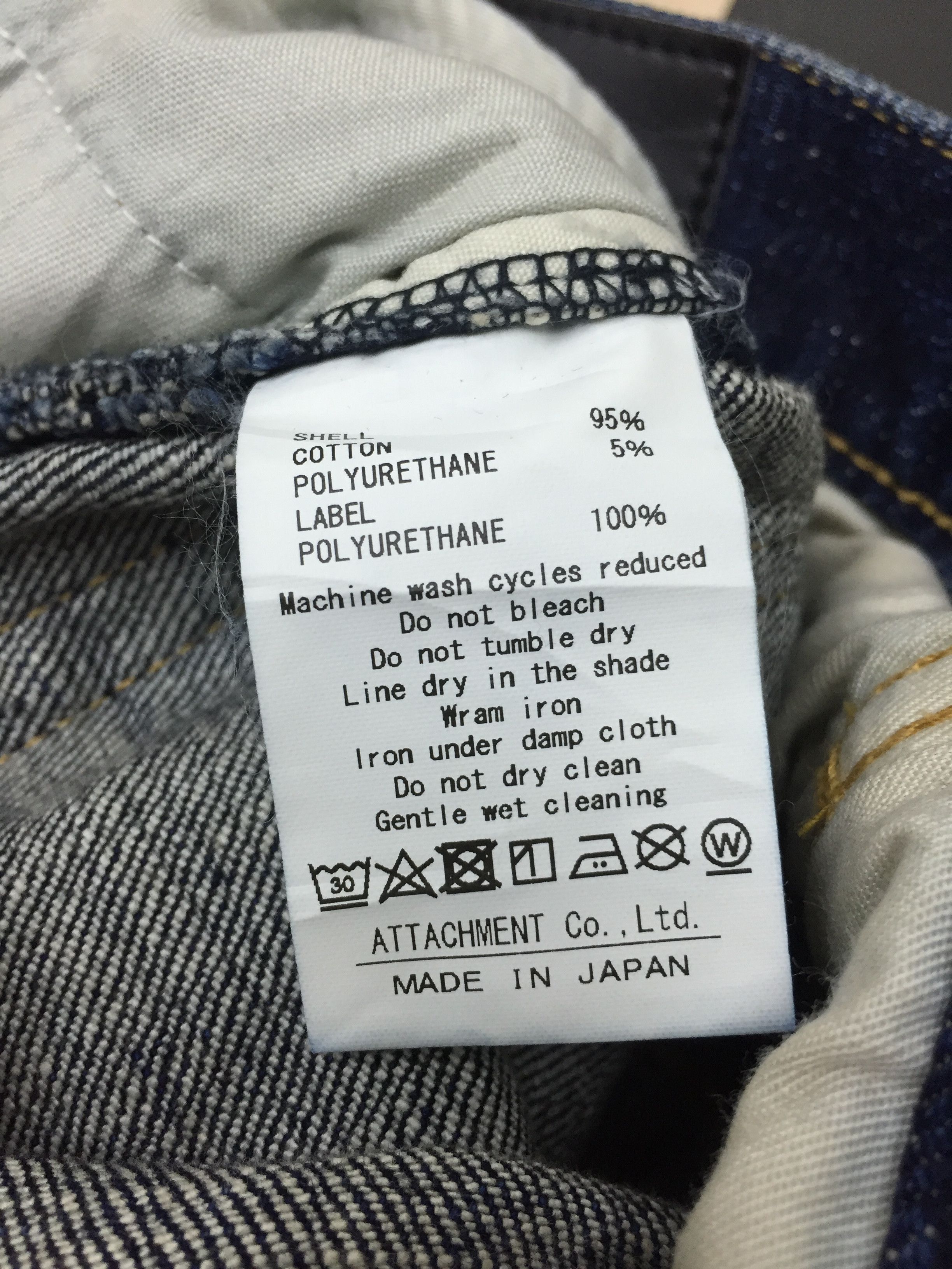 Kazuyuki Kumagai Attachment Faded Red line selvedge denim Size US 29 - 13 Thumbnail