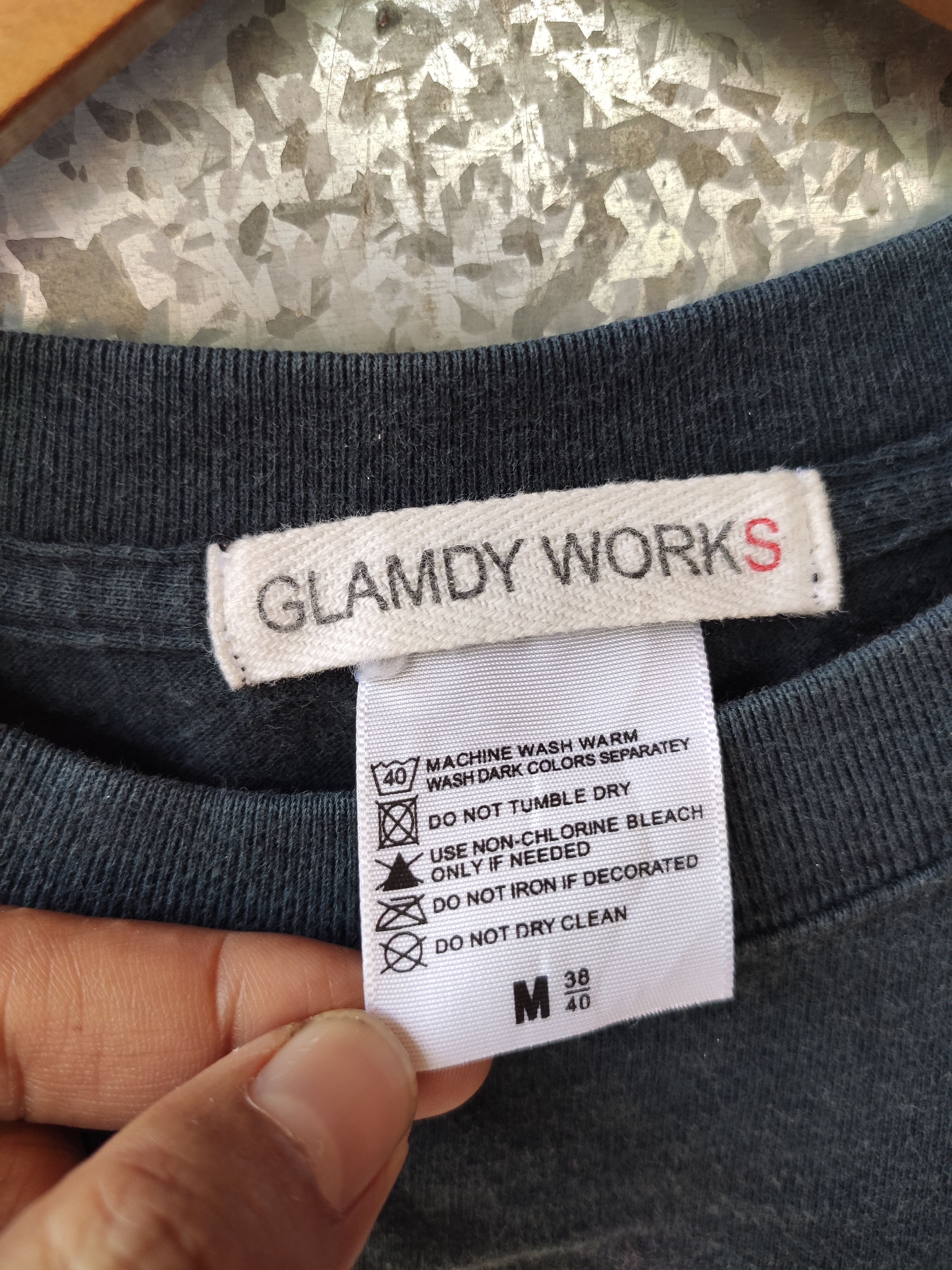 Japanese Brand 🔥 t shirt Glamdy works t shirt Size US M / EU 48-50 / 2 - 6 Thumbnail