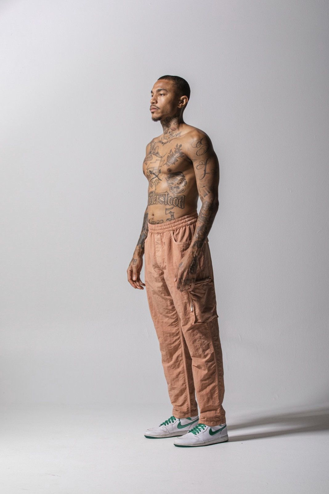 Bare Knuckles Nylon Cargo Pants Size US 30 / EU 46 - 2 Thumbnail
