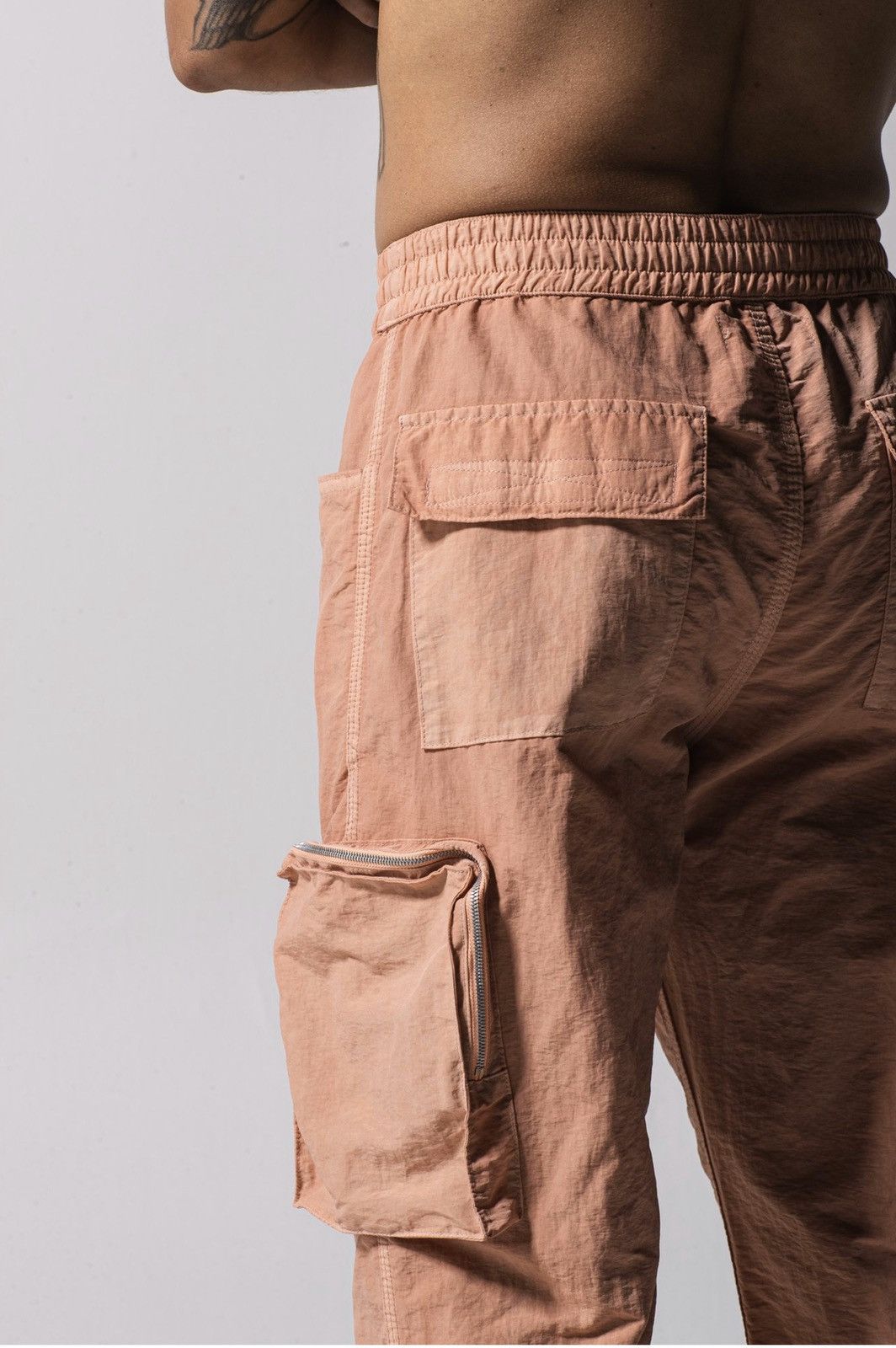 Bare Knuckles Nylon Cargo Pants Size US 30 / EU 46 - 3 Thumbnail