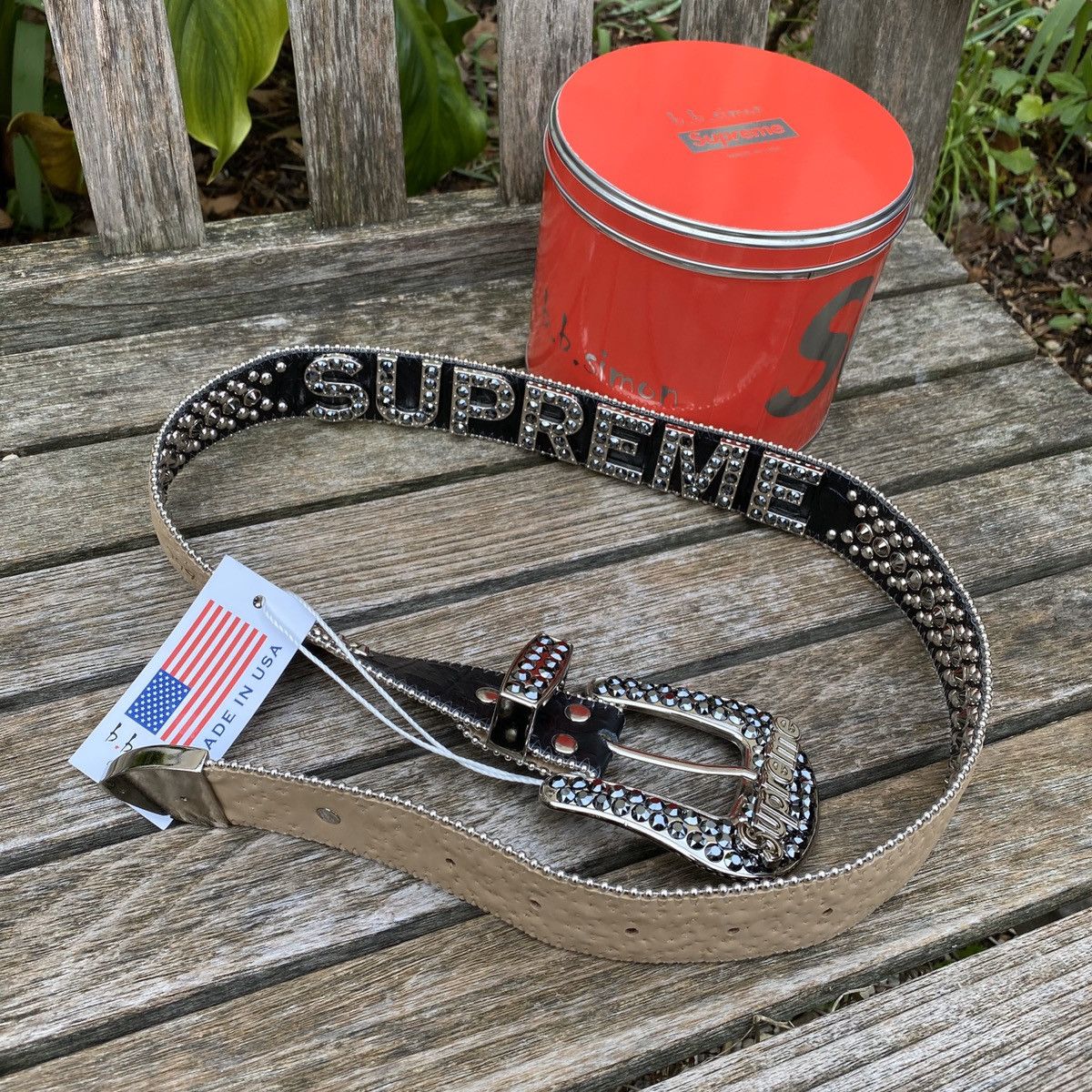 Supreme Supreme BB Simon Belt Red