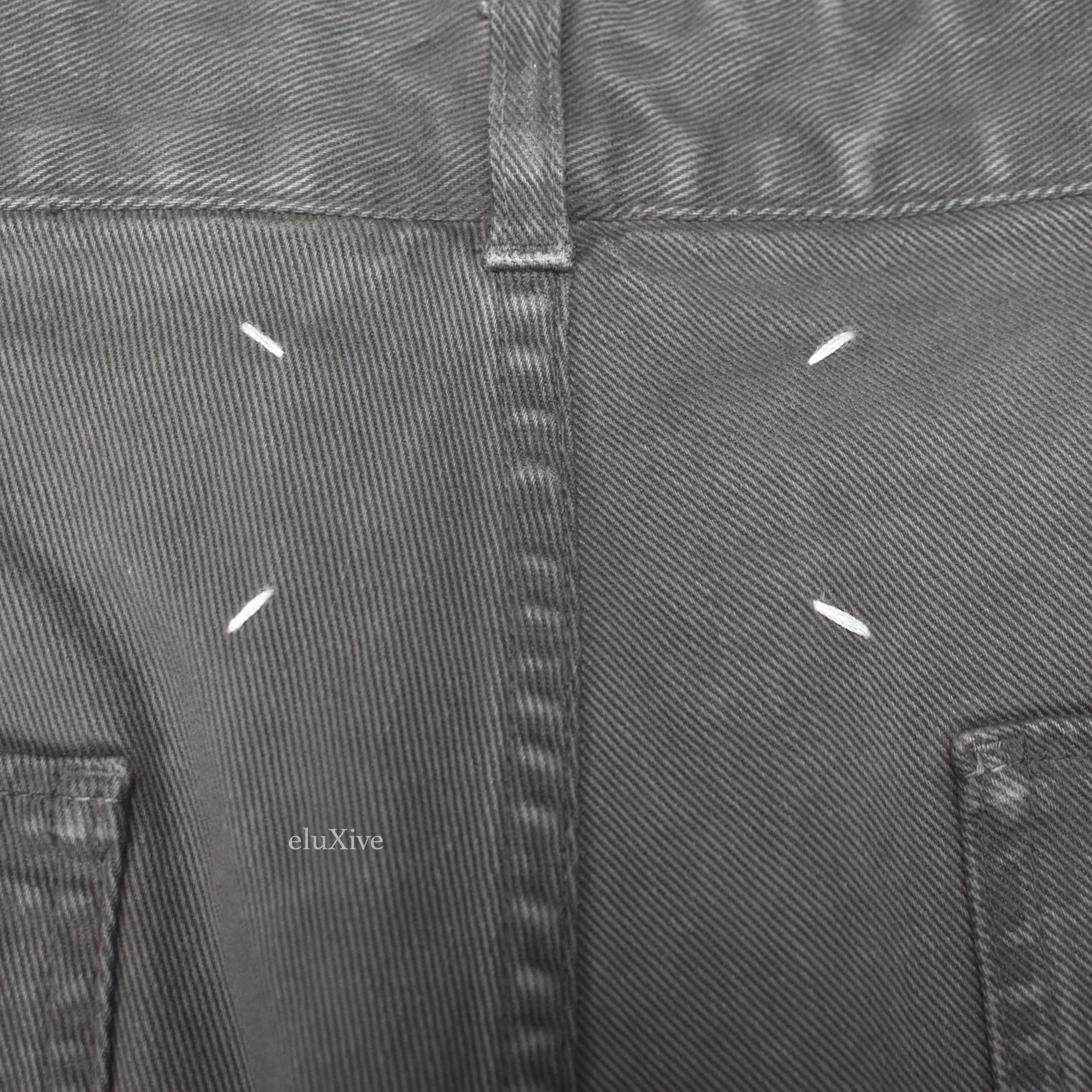 Gray Denim Zipper Pocket Jeans NWT