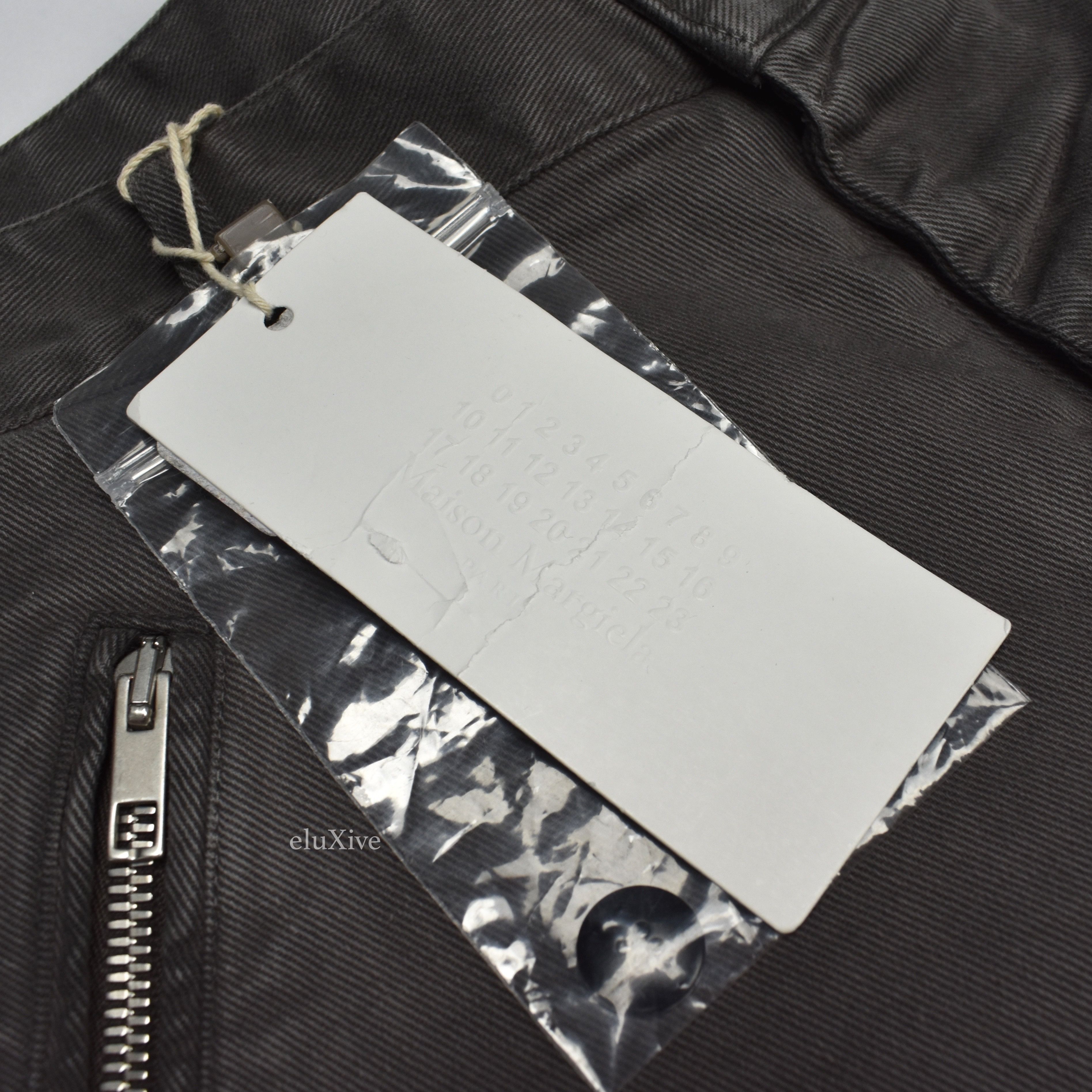 Gray Denim Zipper Pocket Jeans NWT