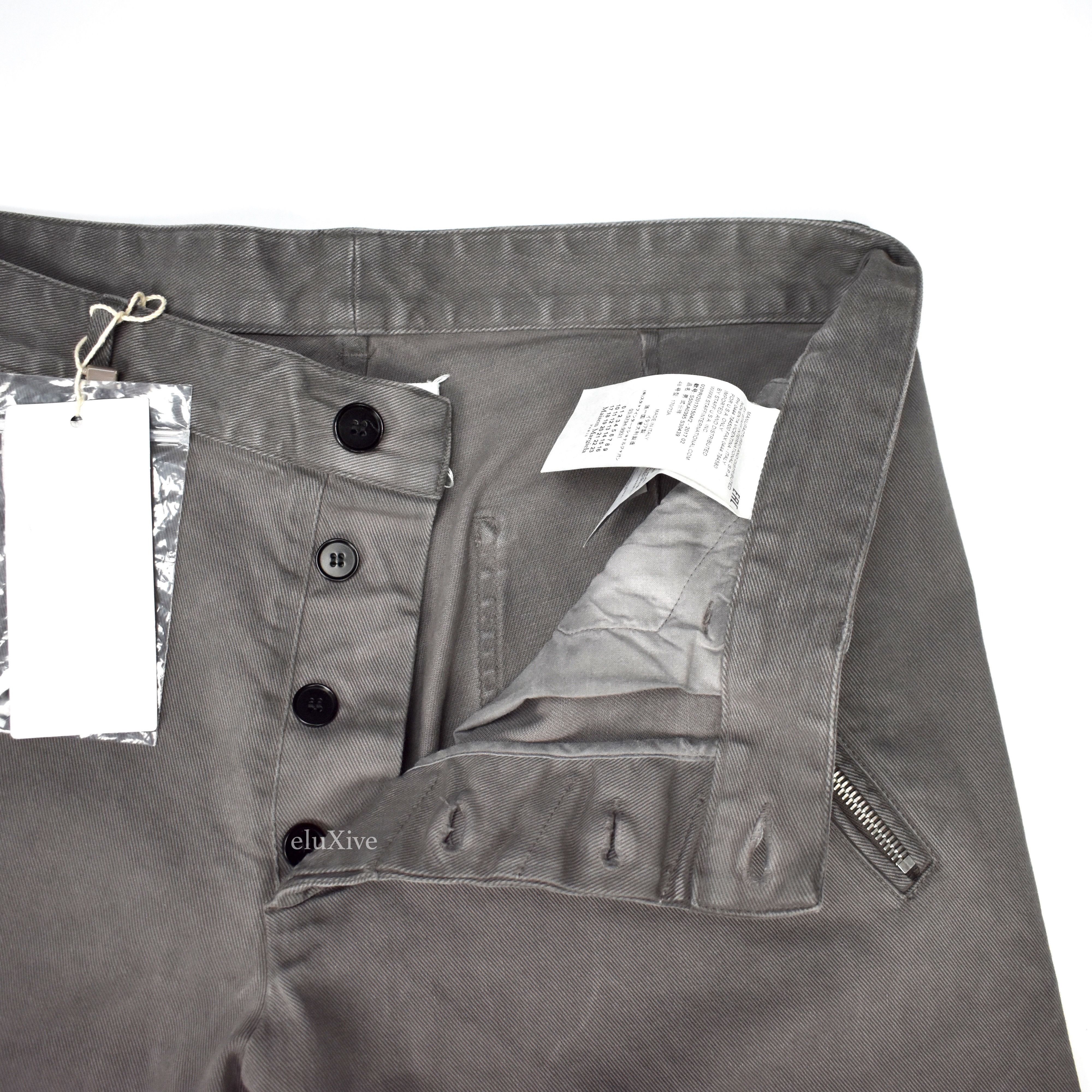 Gray Denim Zipper Pocket Jeans NWT