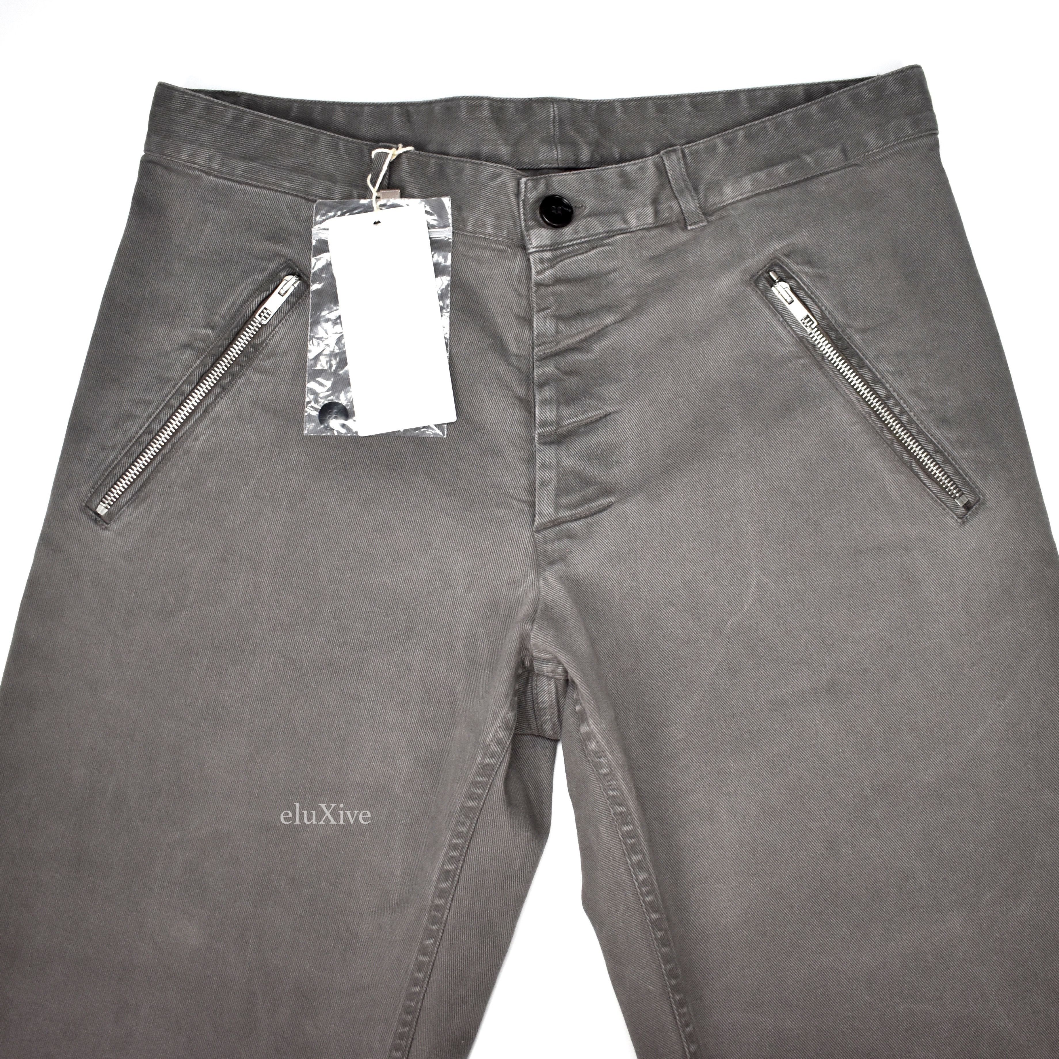 Gray Denim Zipper Pocket Jeans NWT