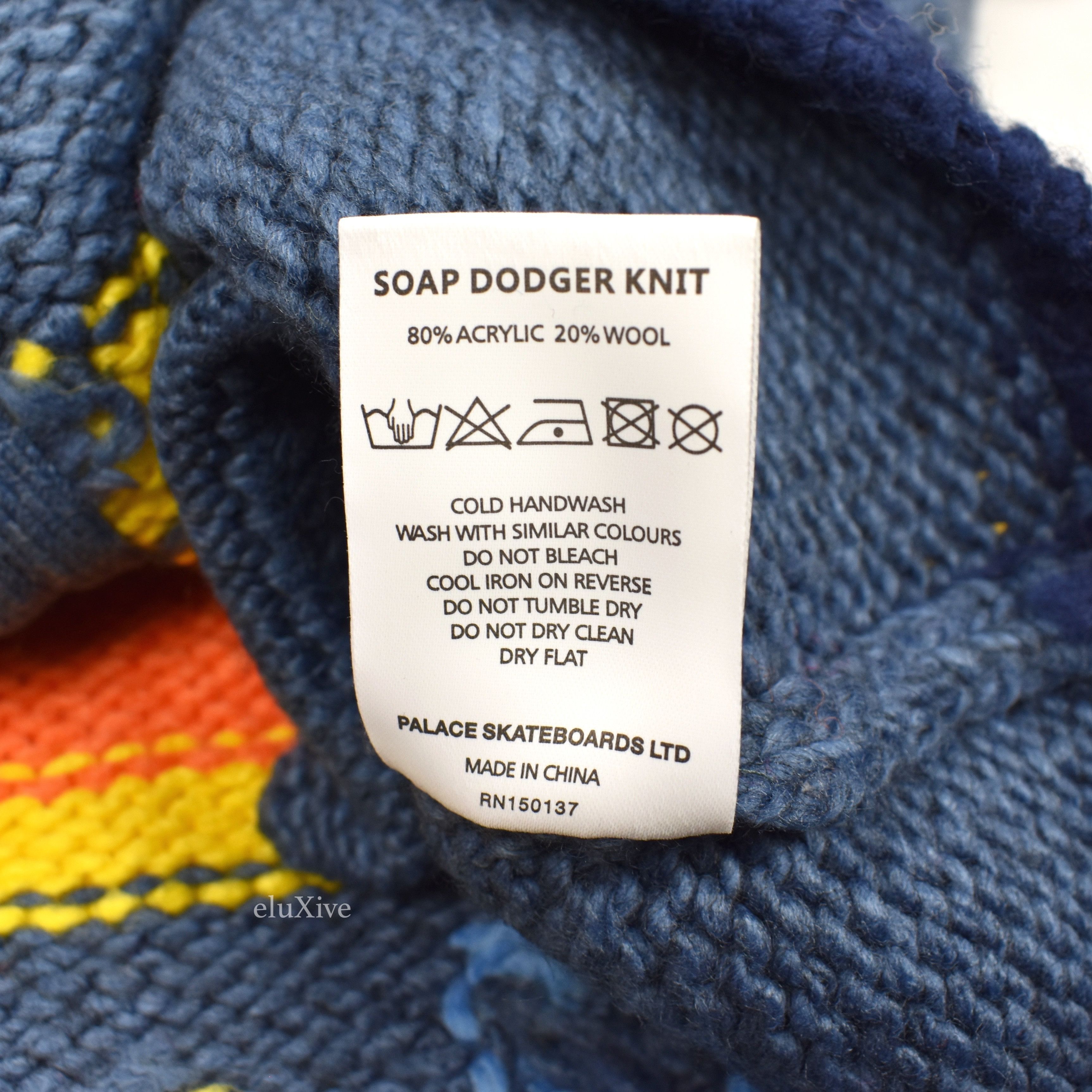 PALACE SOAP DODGER KNIT サイズL