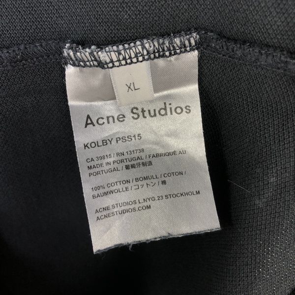 Acne Studios Kolby Face Logo Polo Shirt | Grailed