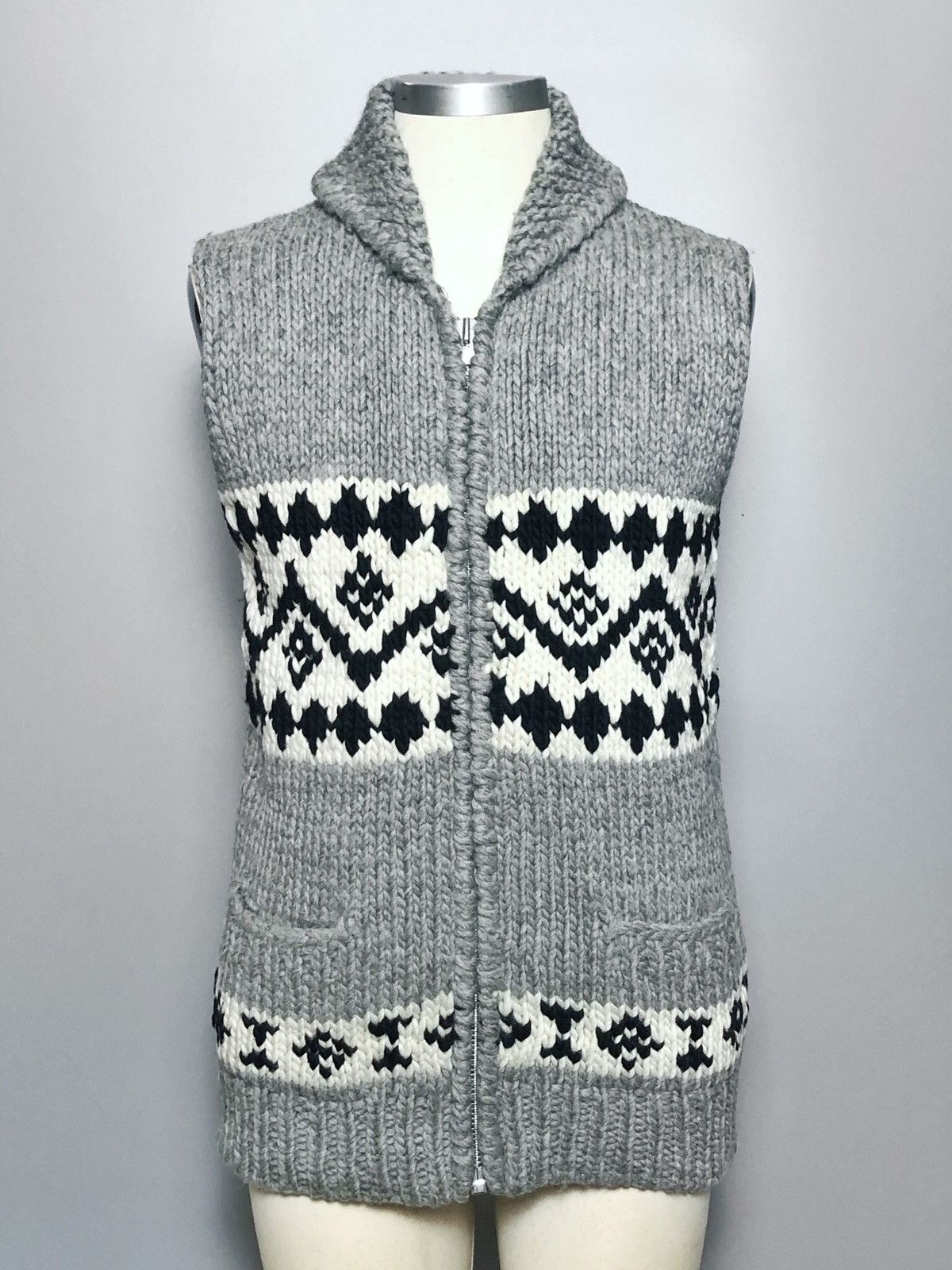 Comme des Garçons 2008 Pattern Knit Vest Comme des Garçons 2008 Pattern Knit Vest