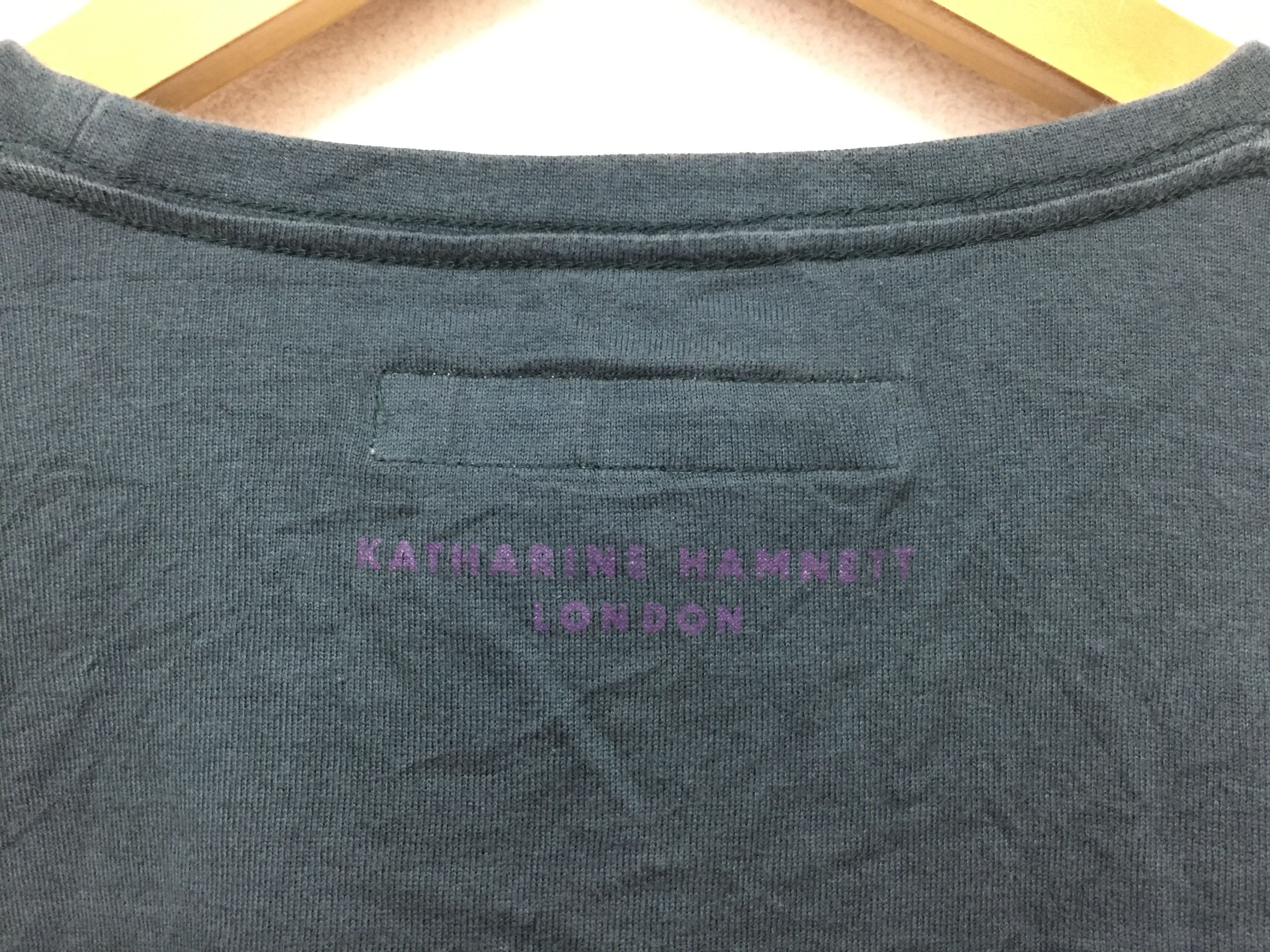 Katharine Hamnett London Where i come from ?poem tee Size US M / EU 48-50 / 2 - 6 Thumbnail