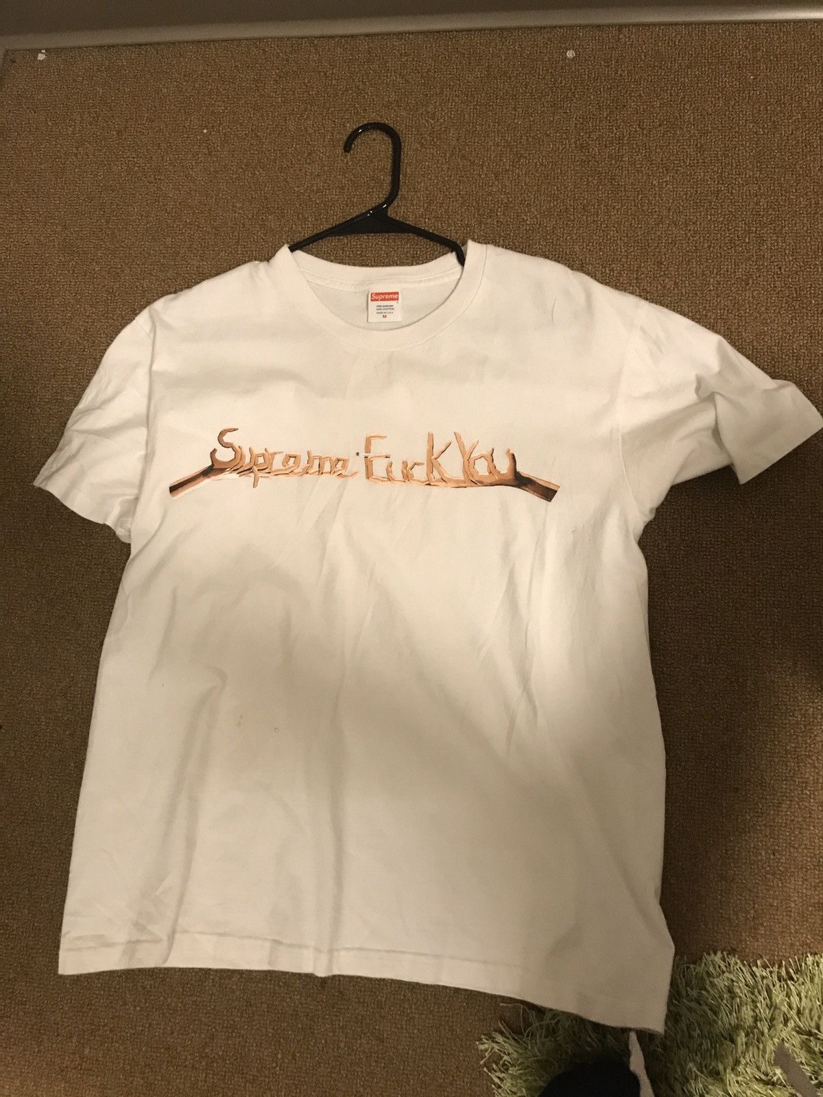 Supreme Fck You Tee Size US M / EU 48-50 / 2 - 1 Preview