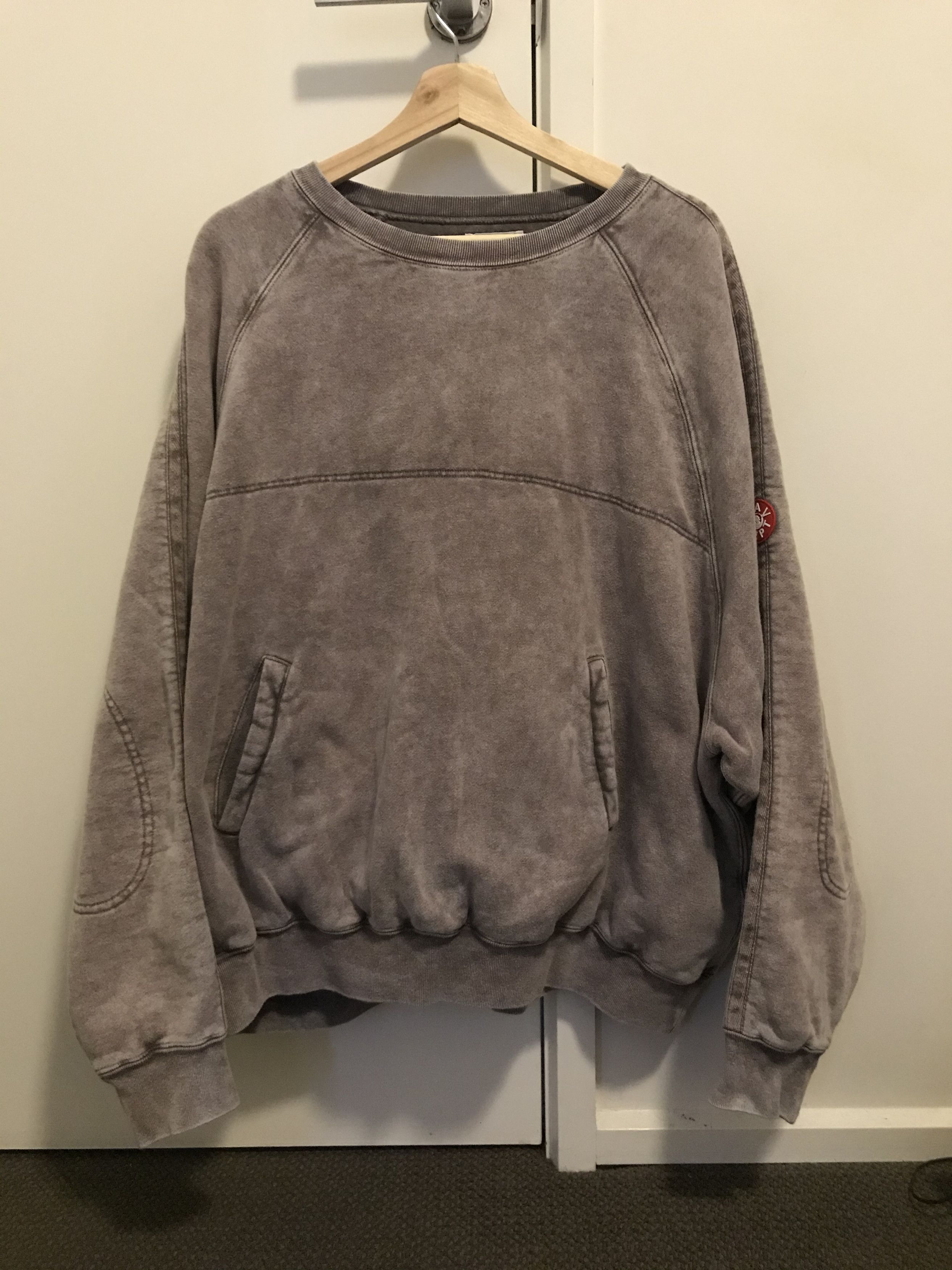 Cav Empt C.E Cav Empt Overdye Double Face Crewneck Sweatshirt 