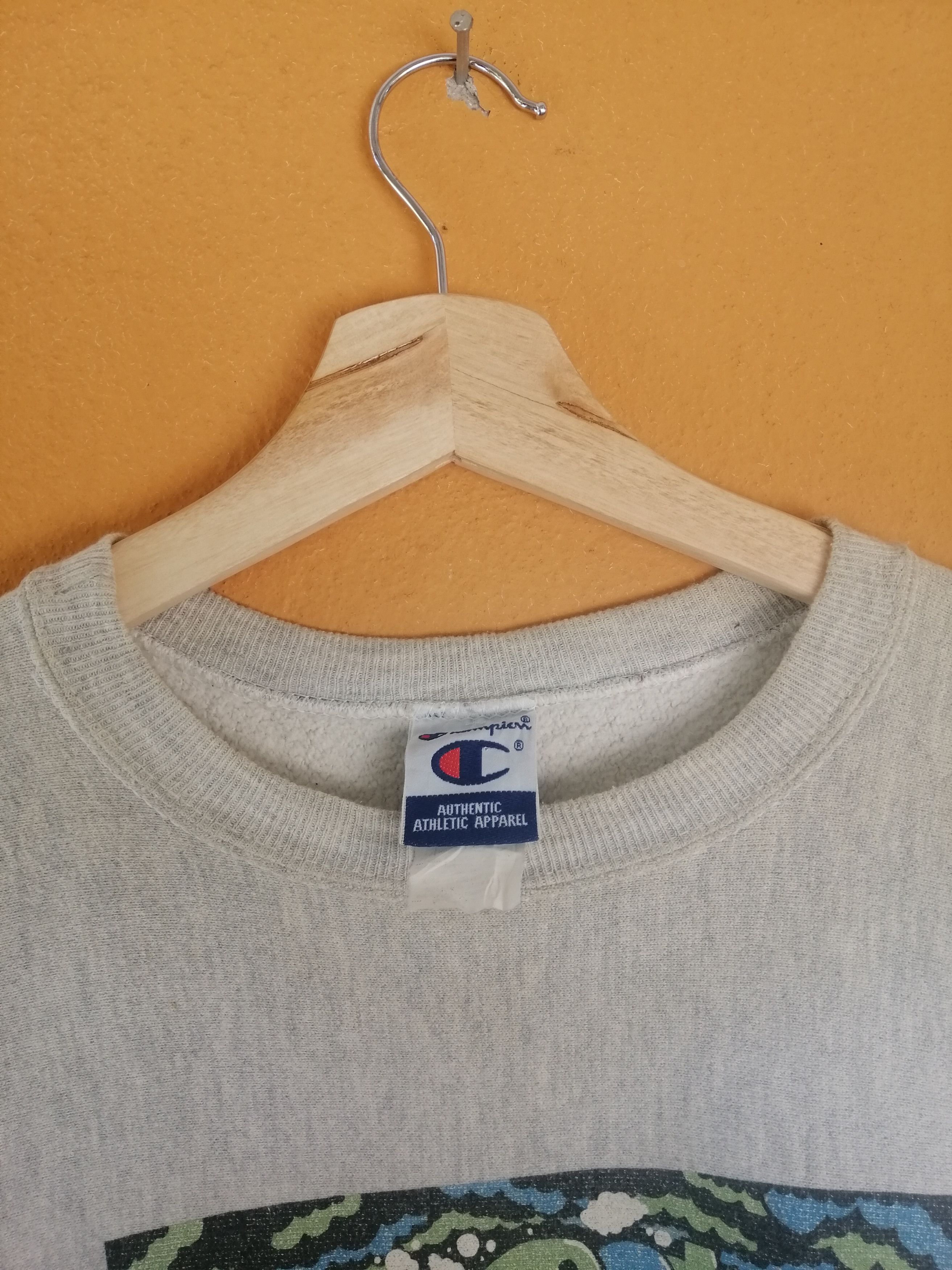 Champion Vintage 90s Champion Sexy Girls Sweatshirt Size US XL / EU 56 / 4 - 4 Thumbnail