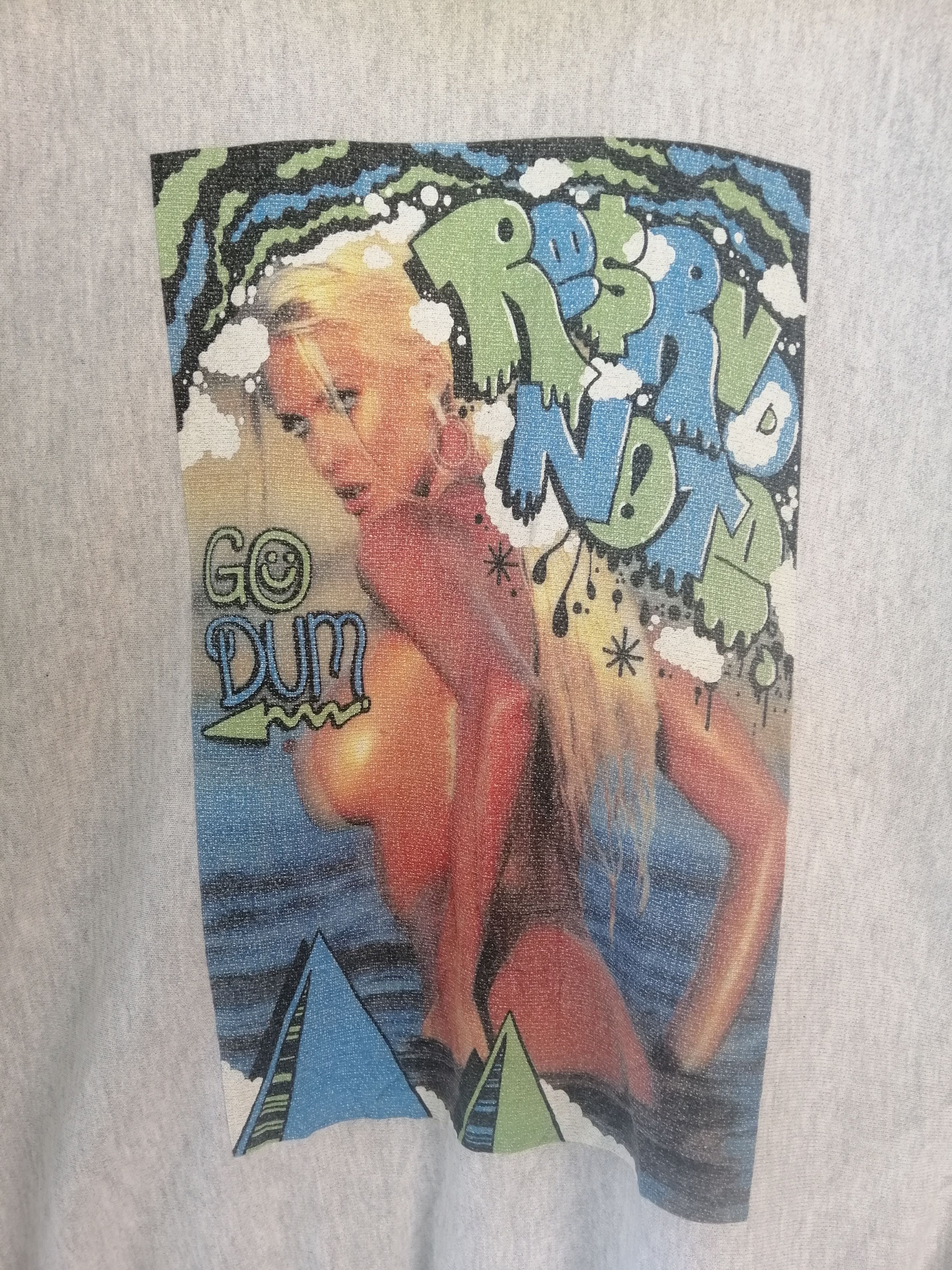 Champion Vintage 90s Champion Sexy Girls Sweatshirt Size US XL / EU 56 / 4 - 2 Thumbnail