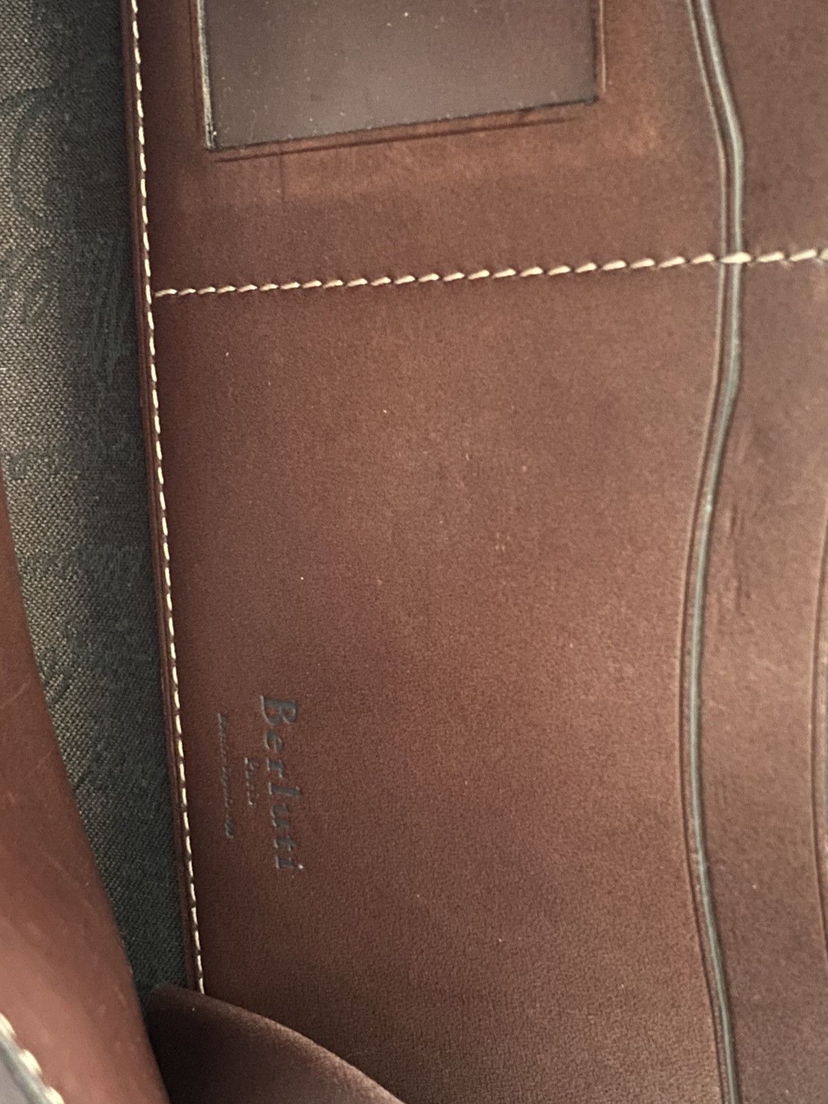 Berluti $1650 Berluti patina Leather Long Zipped Wallet piercing Size ONE SIZE - 7 Thumbnail