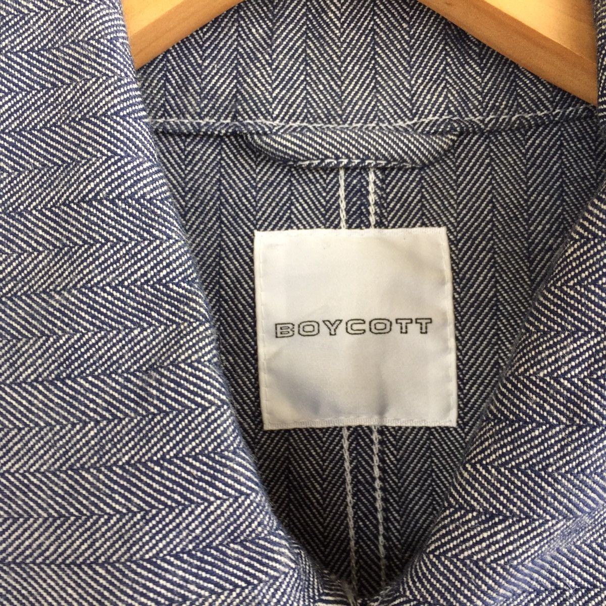 Boycott × Japanese Brand Japanese Brand Boycott Chore Denim Jacket Size US M / EU 48-50 / 2 - 9 Thumbnail