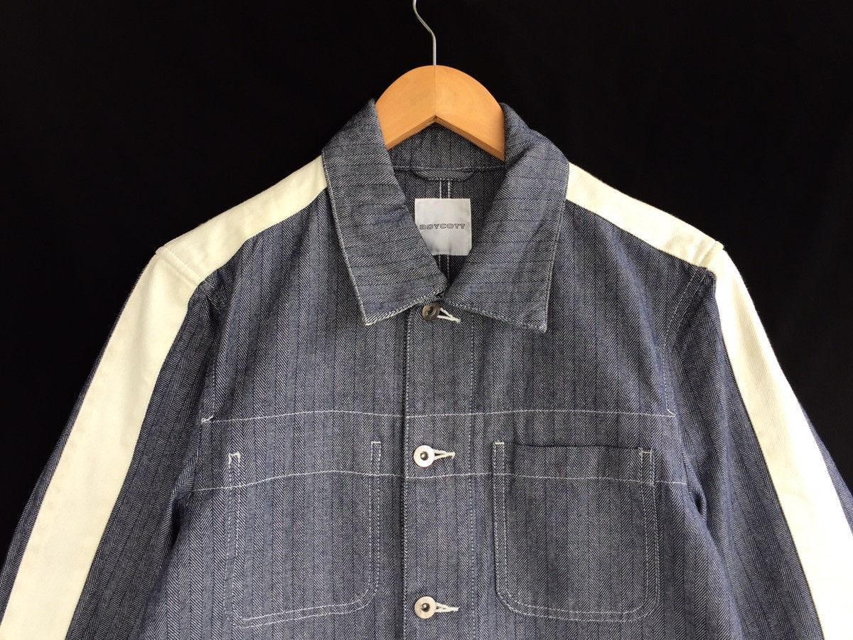 Boycott × Japanese Brand Japanese Brand Boycott Chore Denim Jacket Size US M / EU 48-50 / 2 - 3 Thumbnail