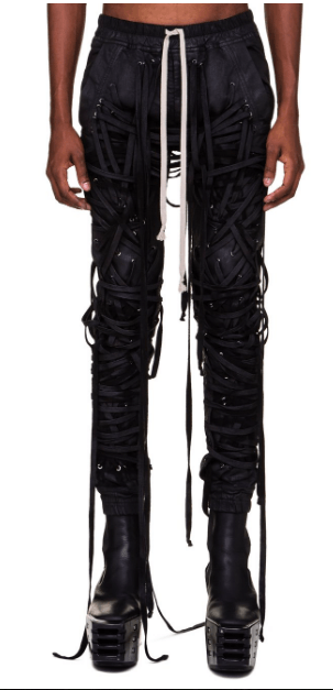 Rick Owens RICK OWENS WAXED THOMAS JOGGERS | Grailed