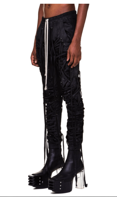 Rick Owens RICK OWENS WAXED THOMAS JOGGERS | Grailed