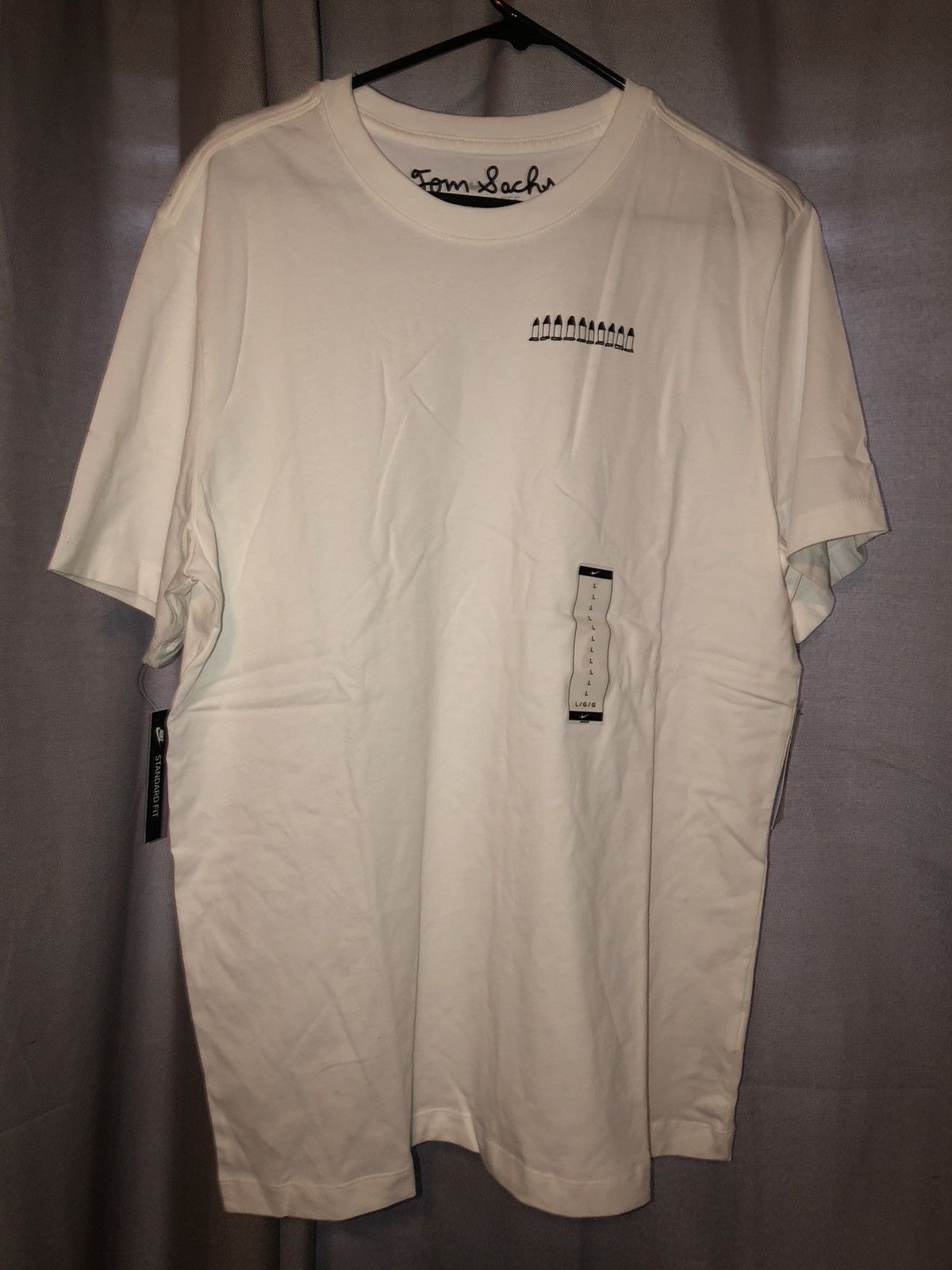 Nike x Tom Sachs Ten Bullets S/S Tee Size L CJ1475-100
