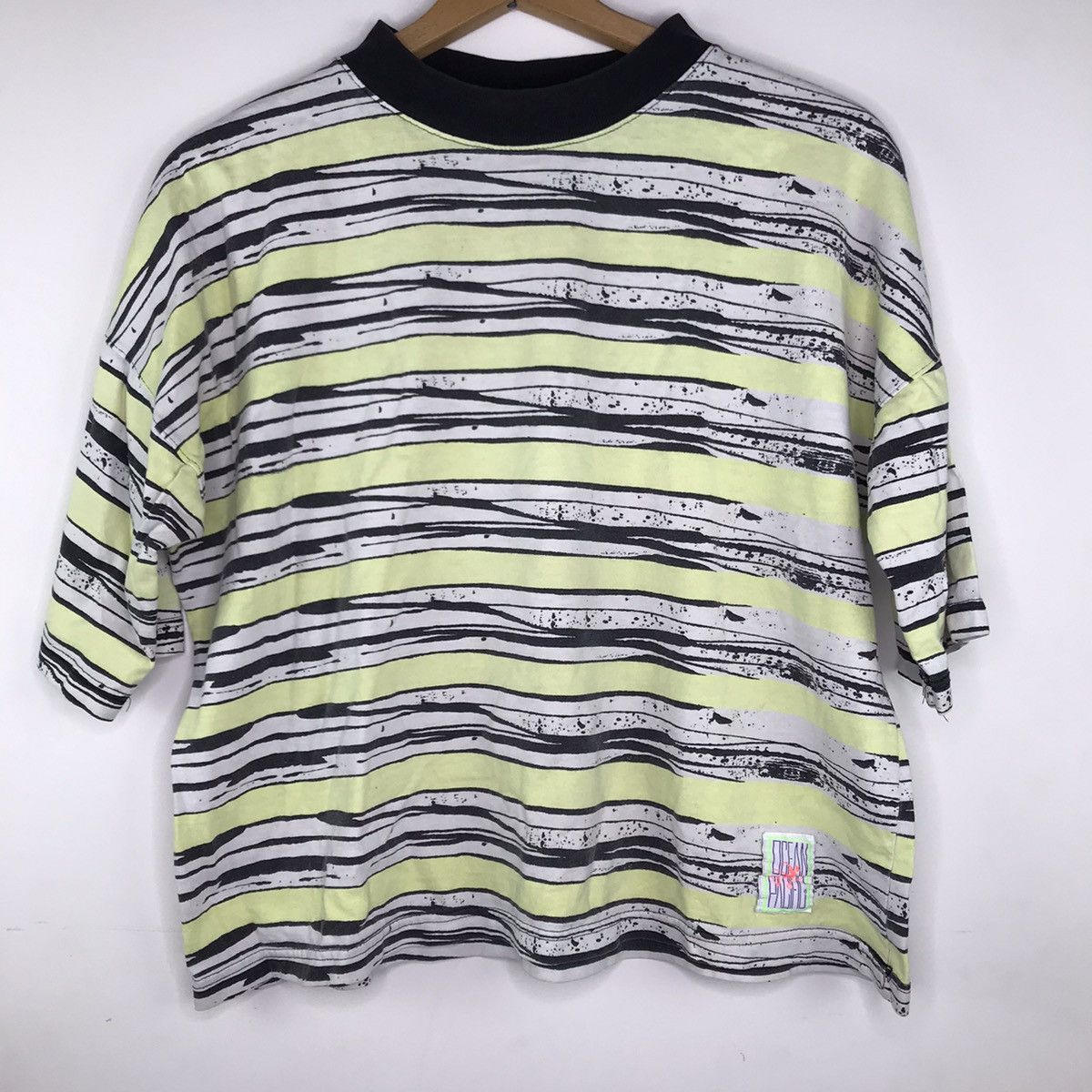 Vintage Vintage 90s Surf Skate Ocean Pacific Striped Tee Size US M / EU 48-50 / 2 - 1 Thumbnail