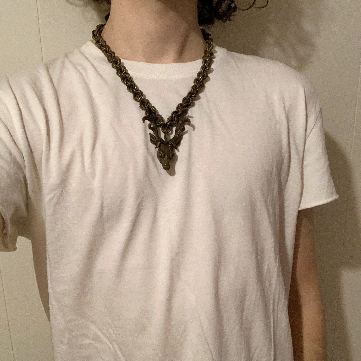 NEW! Number Nine Logo Plate Necklace – StylisticsJapan.com