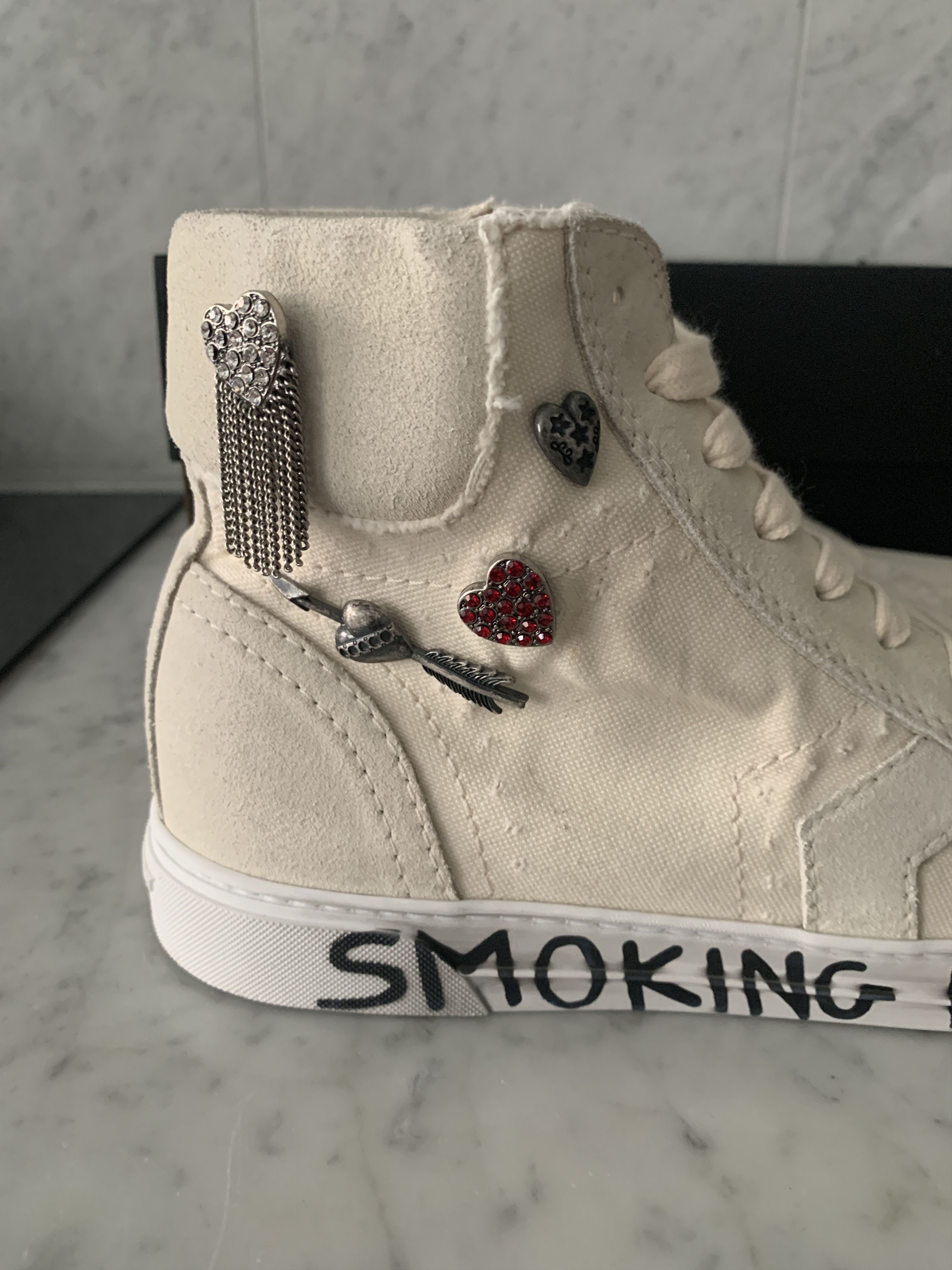 Saint laurent smoking forever sneakers hot sale