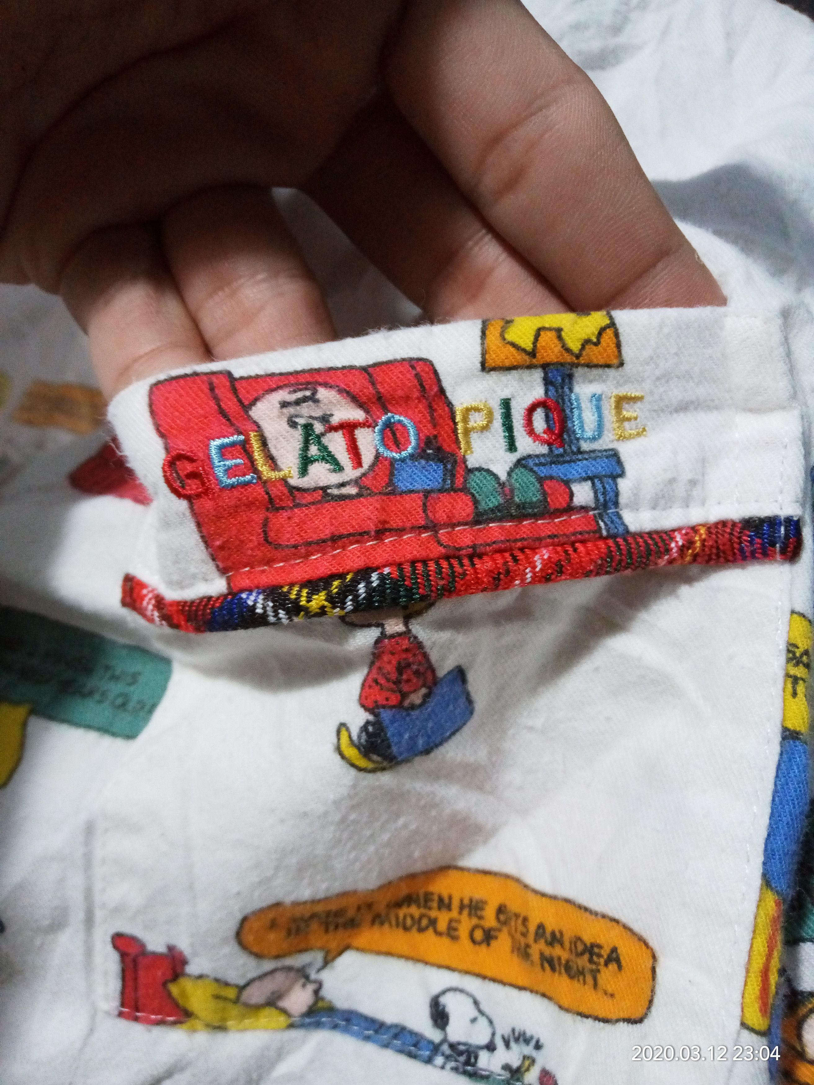 Anime 90s Snoopy Gelato Pique Sleepwear fashion pajamas dress Size S / US 4 / IT 40 - 10 Thumbnail