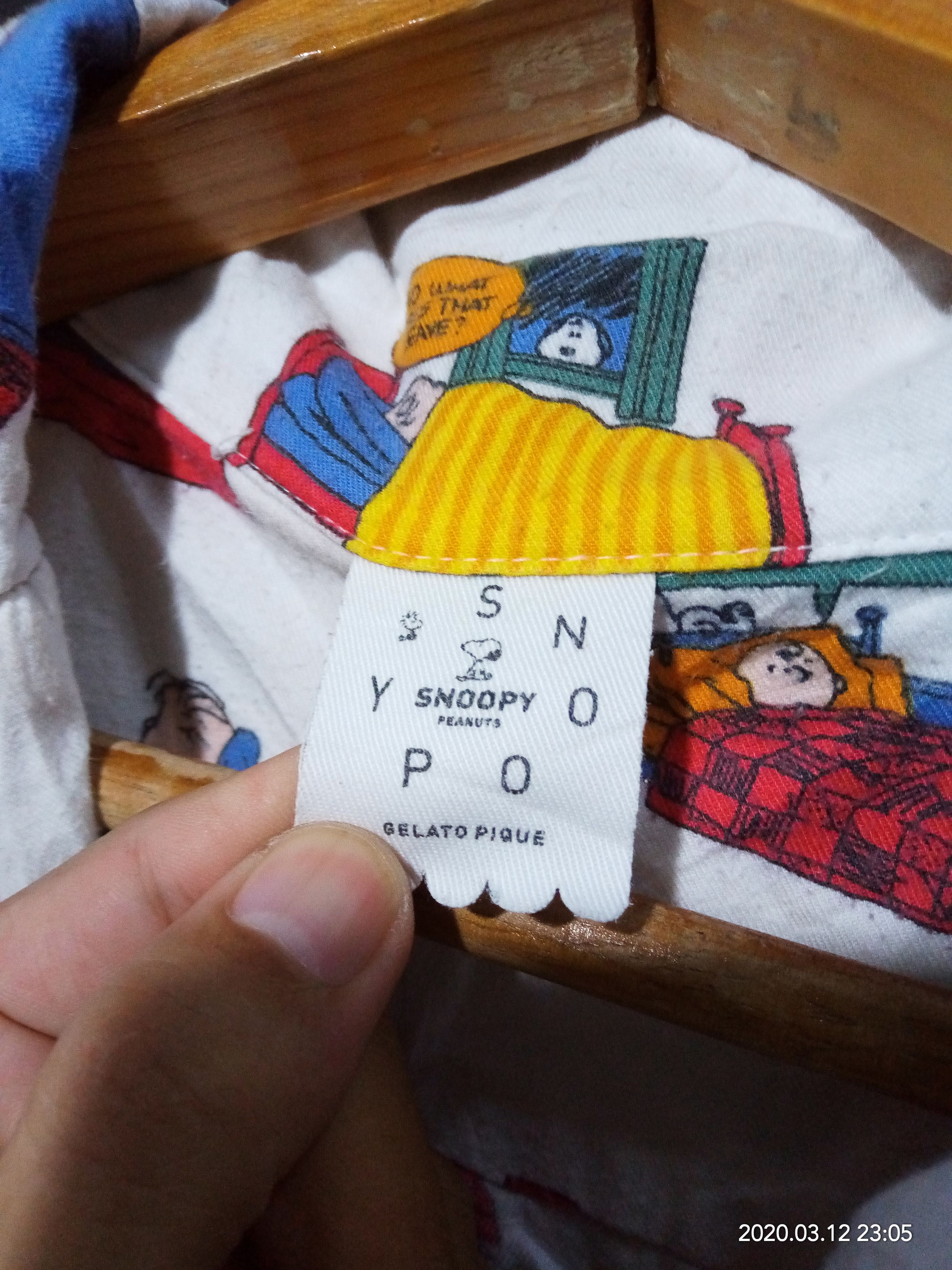 Anime 90s Snoopy Gelato Pique Sleepwear fashion pajamas dress Size S / US 4 / IT 40 - 8 Thumbnail