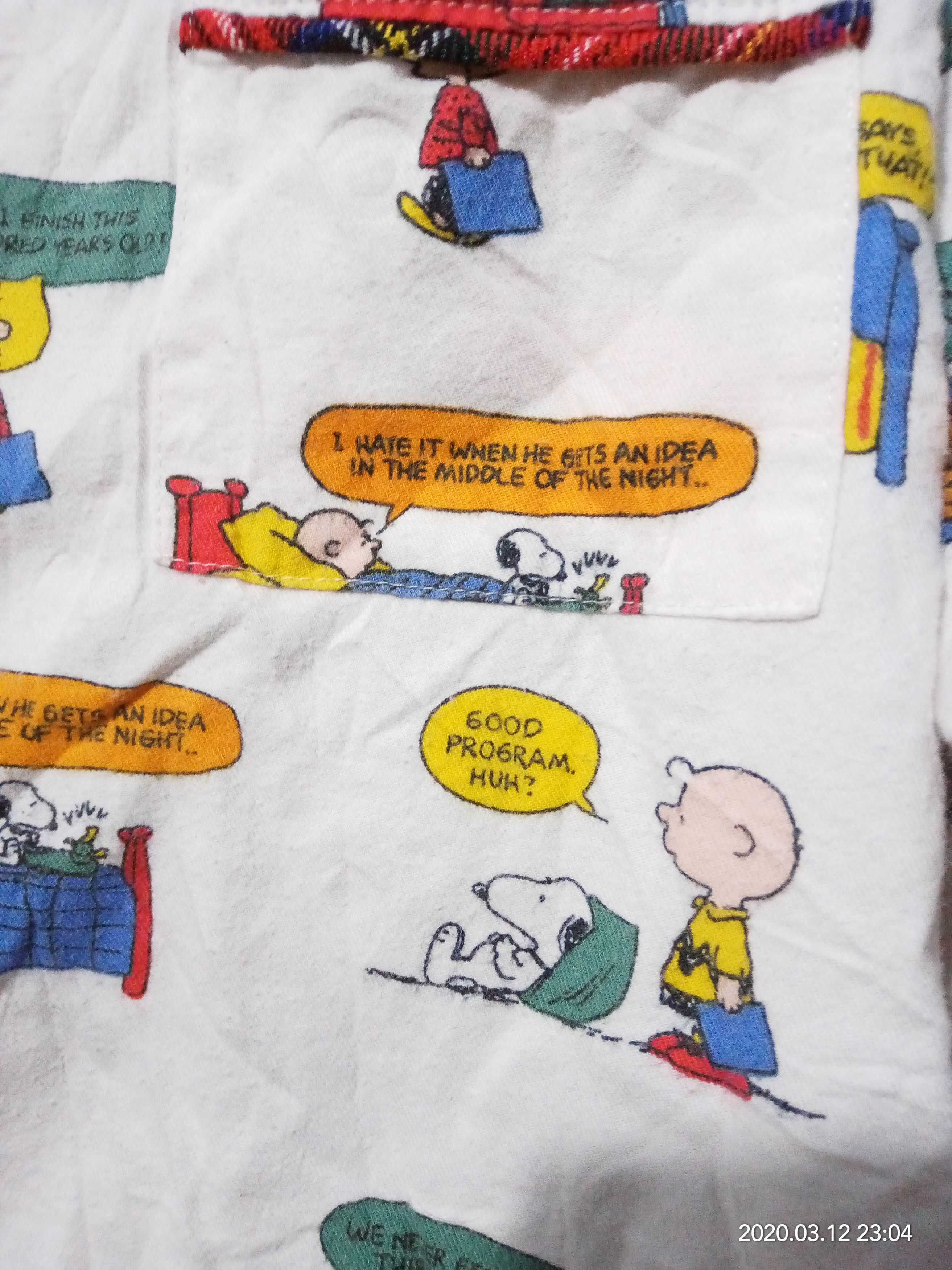 Anime 90s Snoopy Gelato Pique Sleepwear fashion pajamas dress Size S / US 4 / IT 40 - 9 Thumbnail