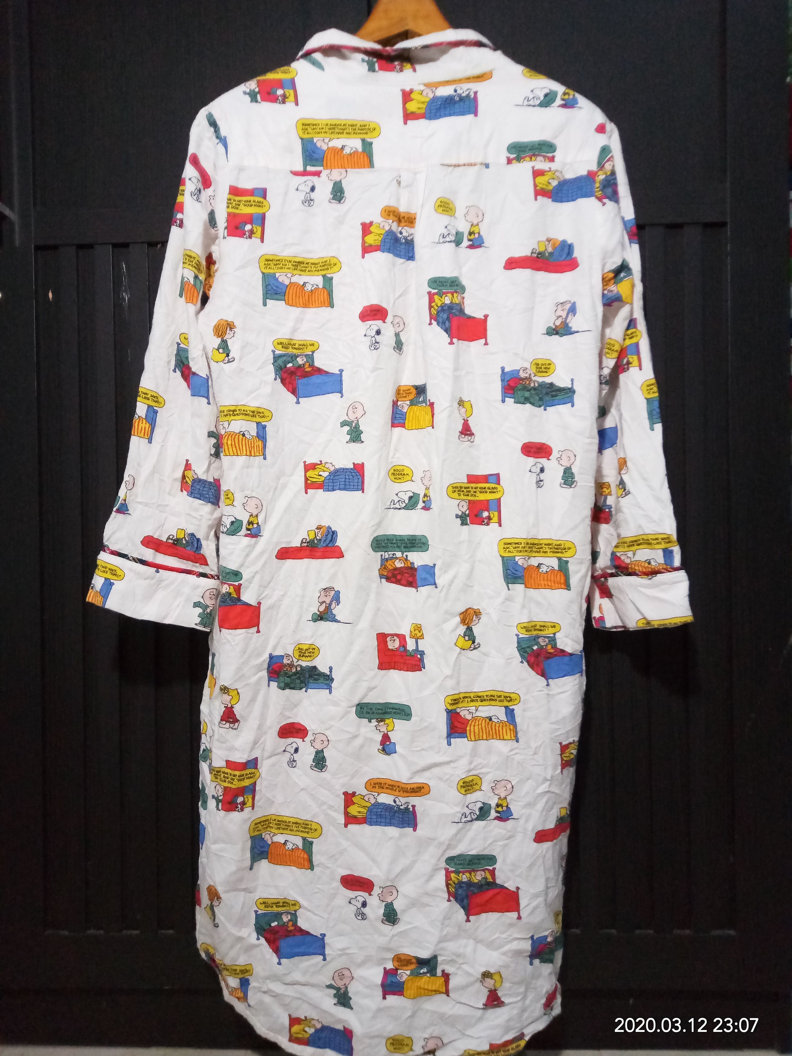 Anime 90s Snoopy Gelato Pique Sleepwear fashion pajamas dress Size S / US 4 / IT 40 - 5 Thumbnail