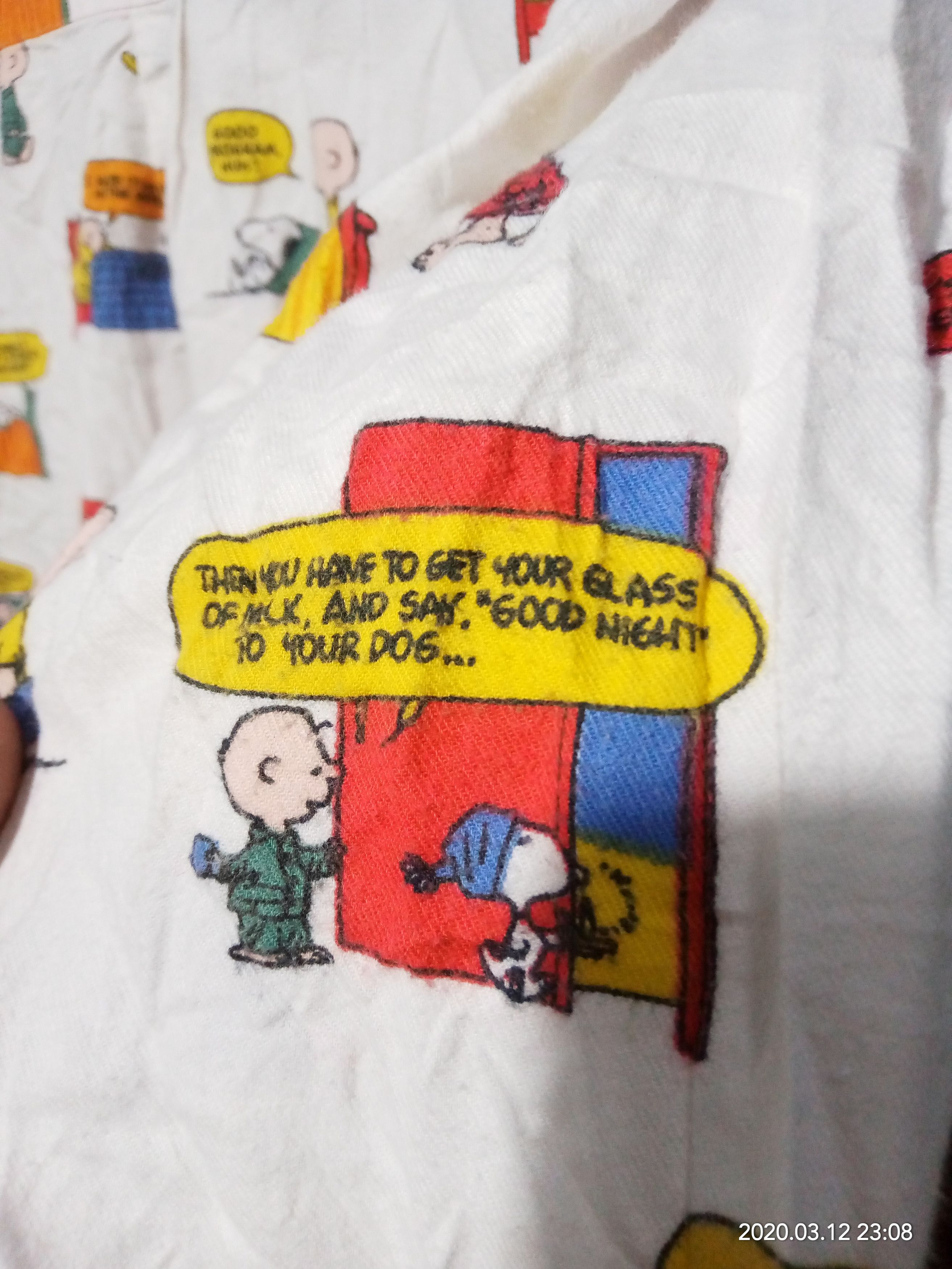 Anime 90s Snoopy Gelato Pique Sleepwear fashion pajamas dress Size S / US 4 / IT 40 - 12 Thumbnail