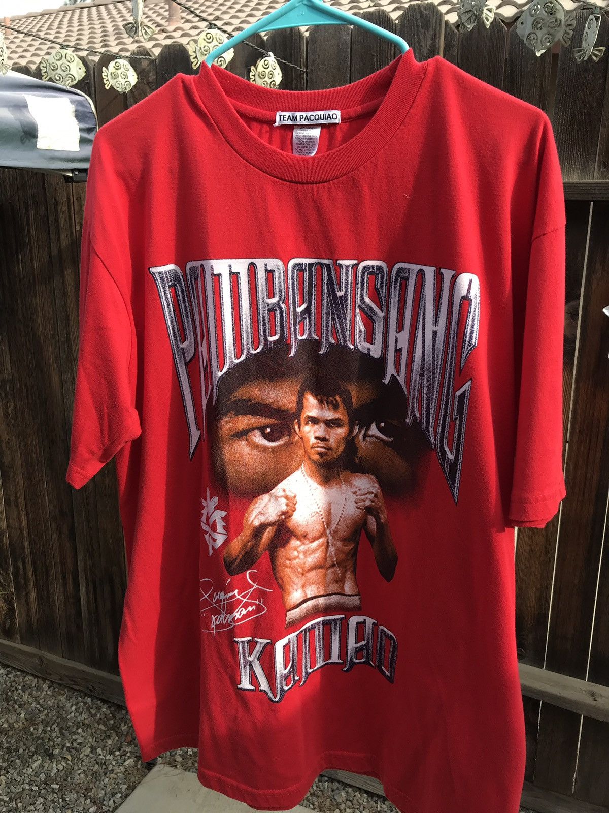 Vintage Team Pacquiao shirt | Grailed