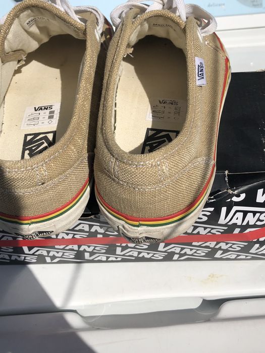 Hemp on sale vans rasta