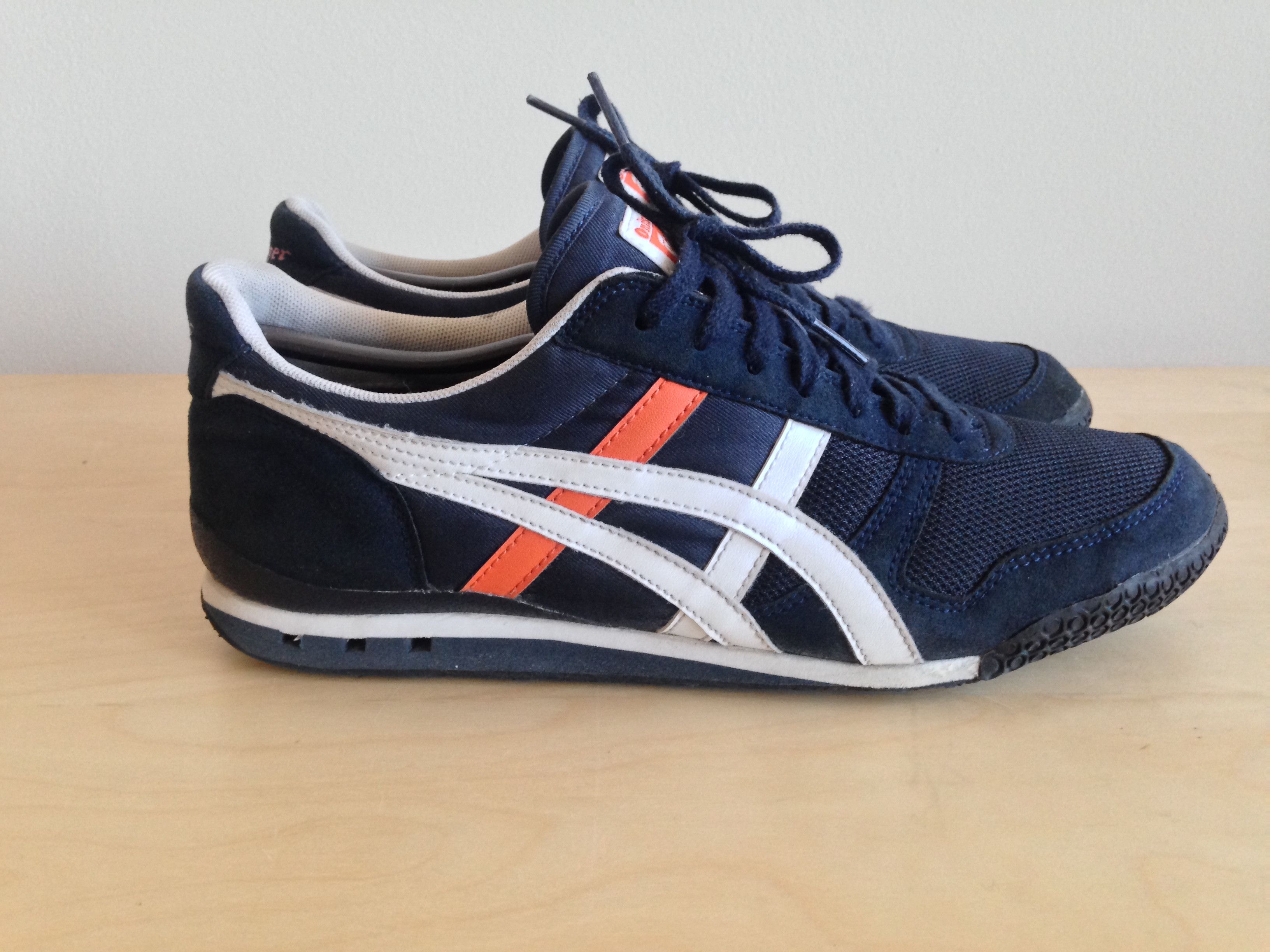 Onitsuka Tiger Ultimate 81 Navy/Orange | Grailed