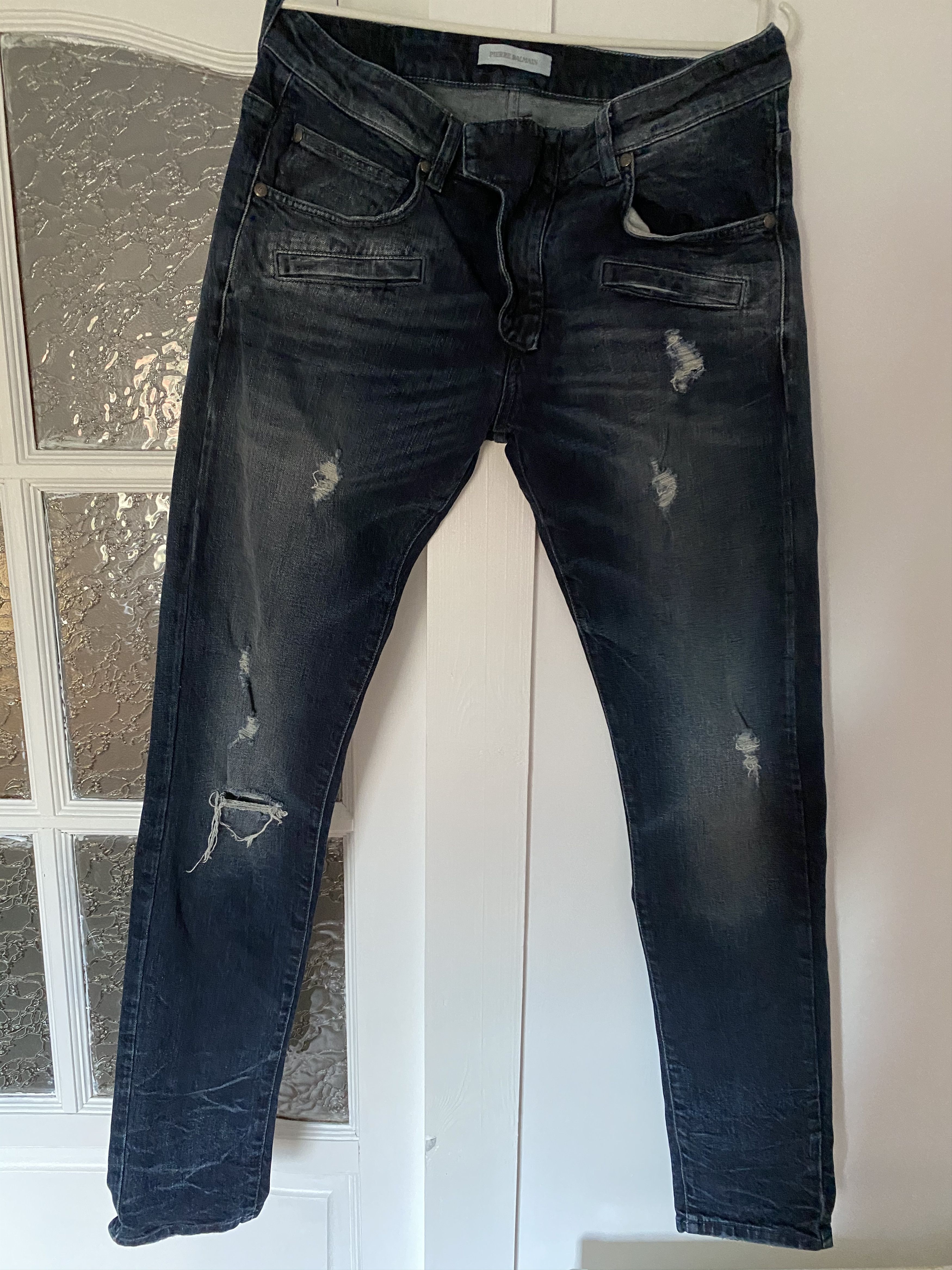 image of Pierre Balmain Jeans in Blue, Men's (Size 34)