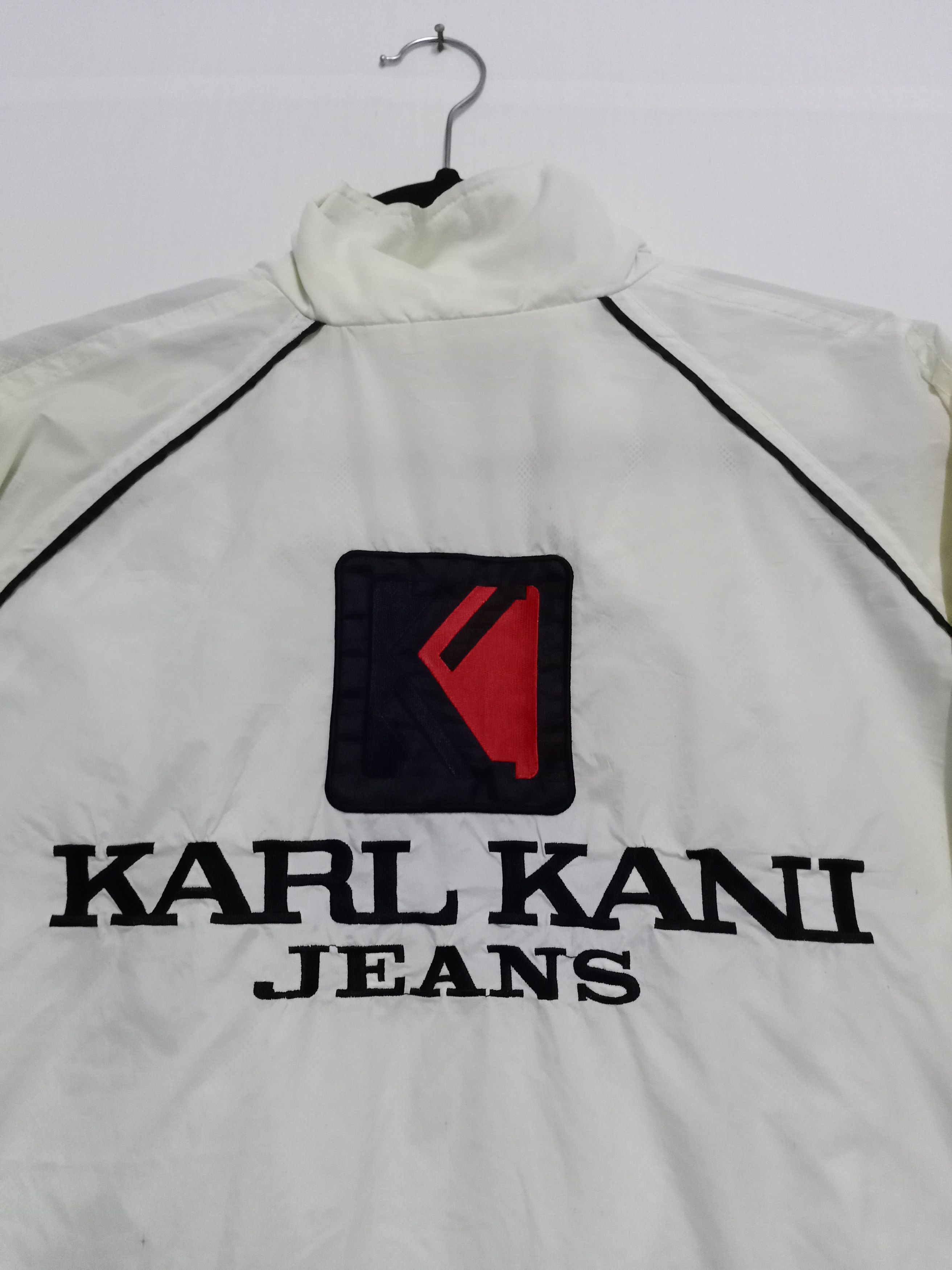 Karl Kani × Rap Tees × Vintage Vintage Karl Kani Big Logo Embroidered Light Jacket Size US XL / EU 56 / 4 - 3 Thumbnail