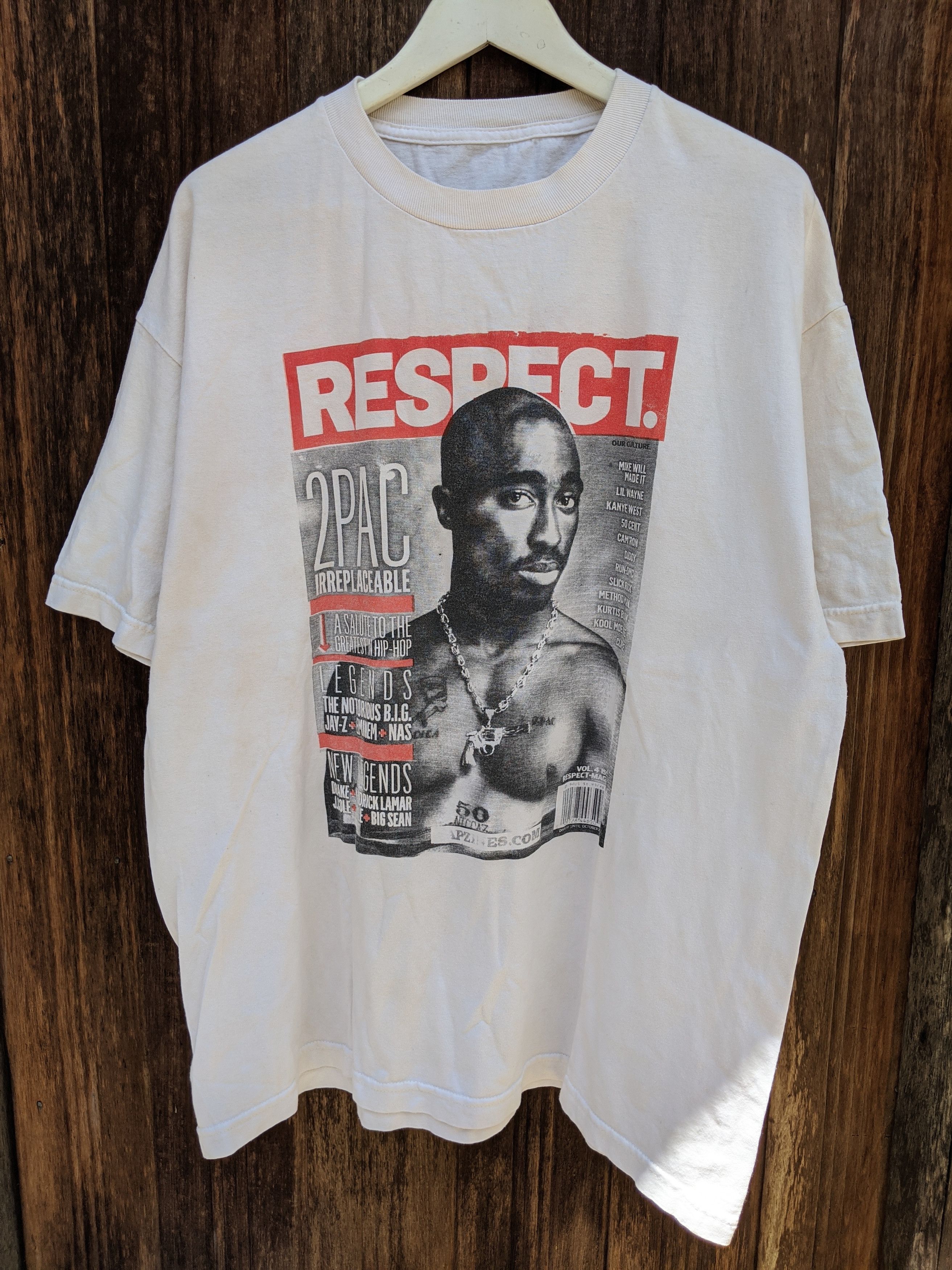Rap Tees × Vintage Vintage 00s raptee TUPAC SHAKUR big print