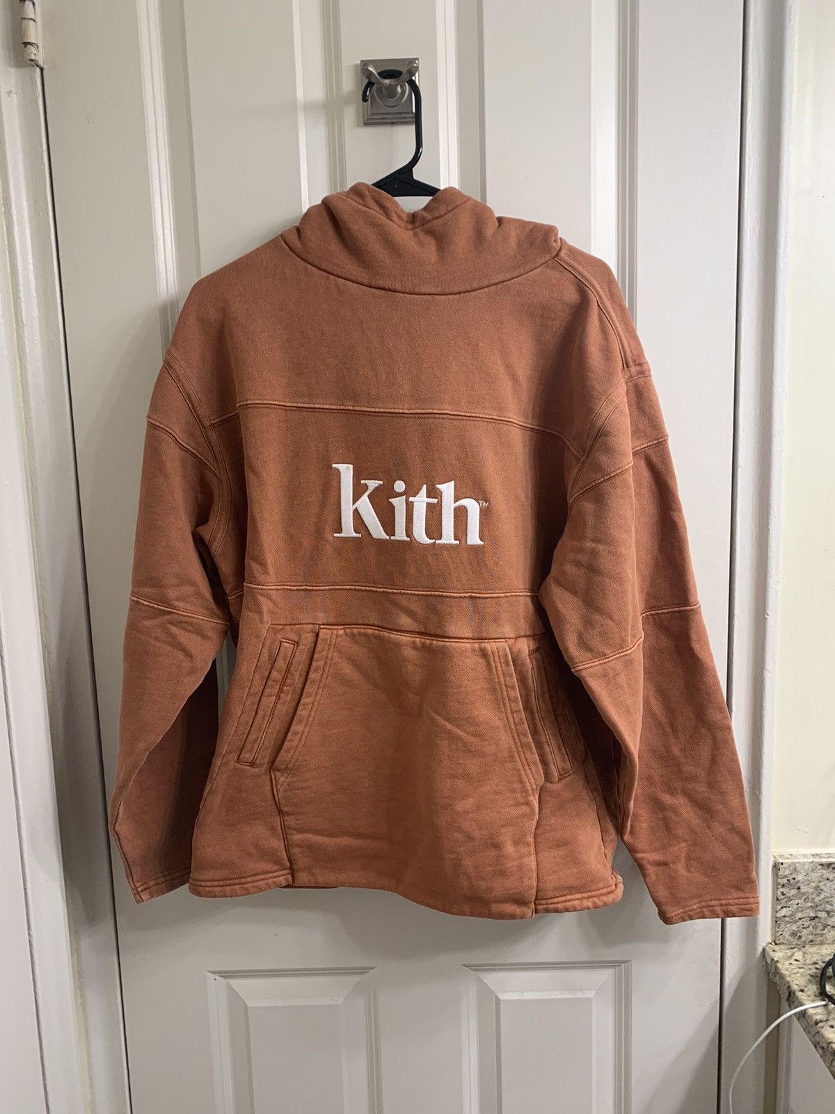 Kith Kith Double Pocket 2 Hoodie Clay Grailed