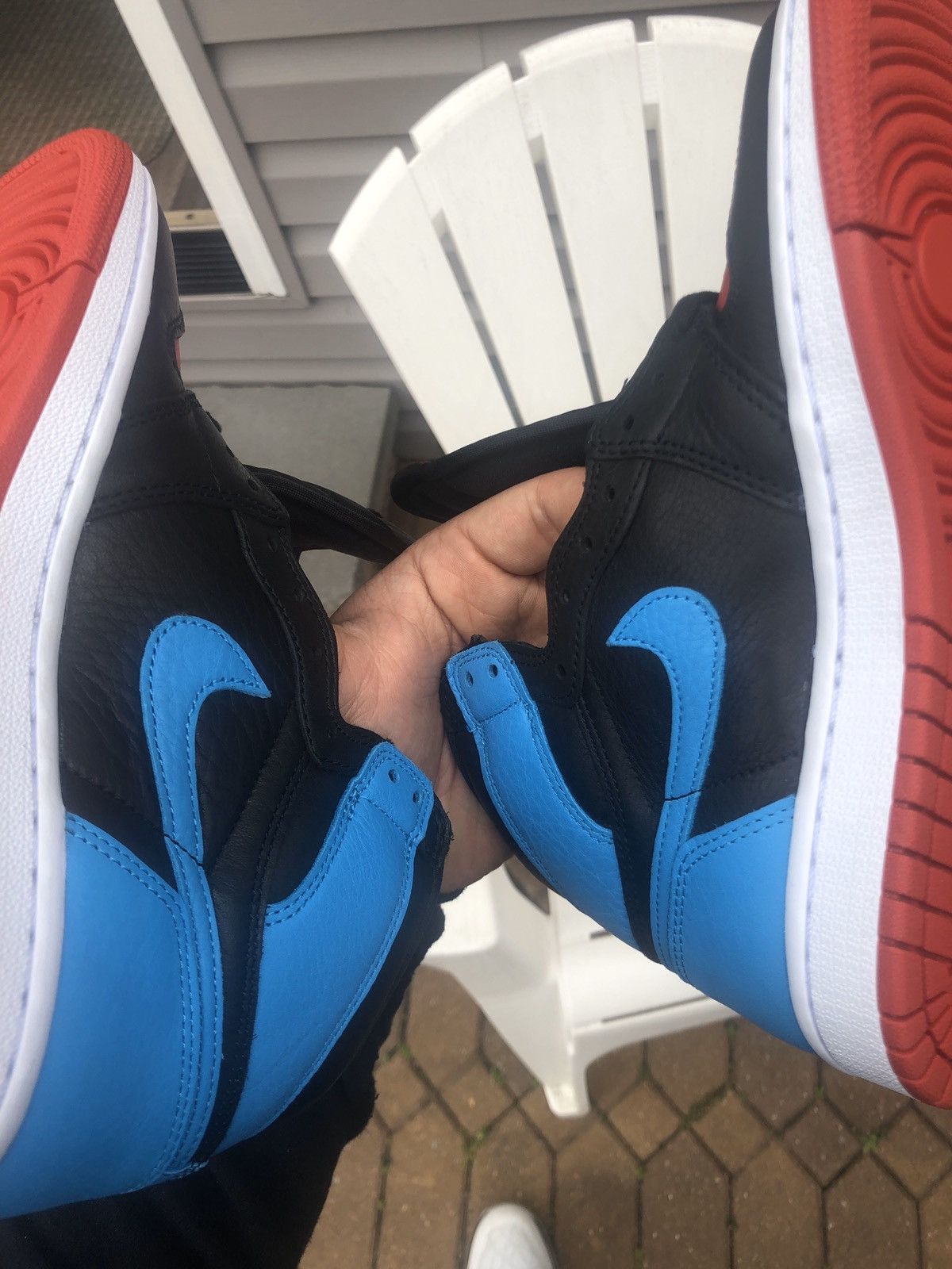 Jordan Brand Air Jordan 1 Retro High OG UNC to CHI Size US 6 / EU 39 - 4 Thumbnail